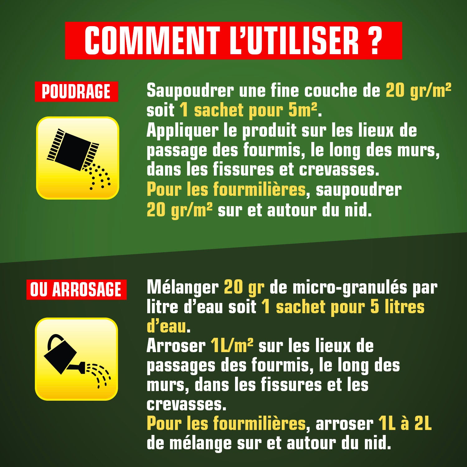 K.PRO - Granulés anti-fourmis K.pro 200g