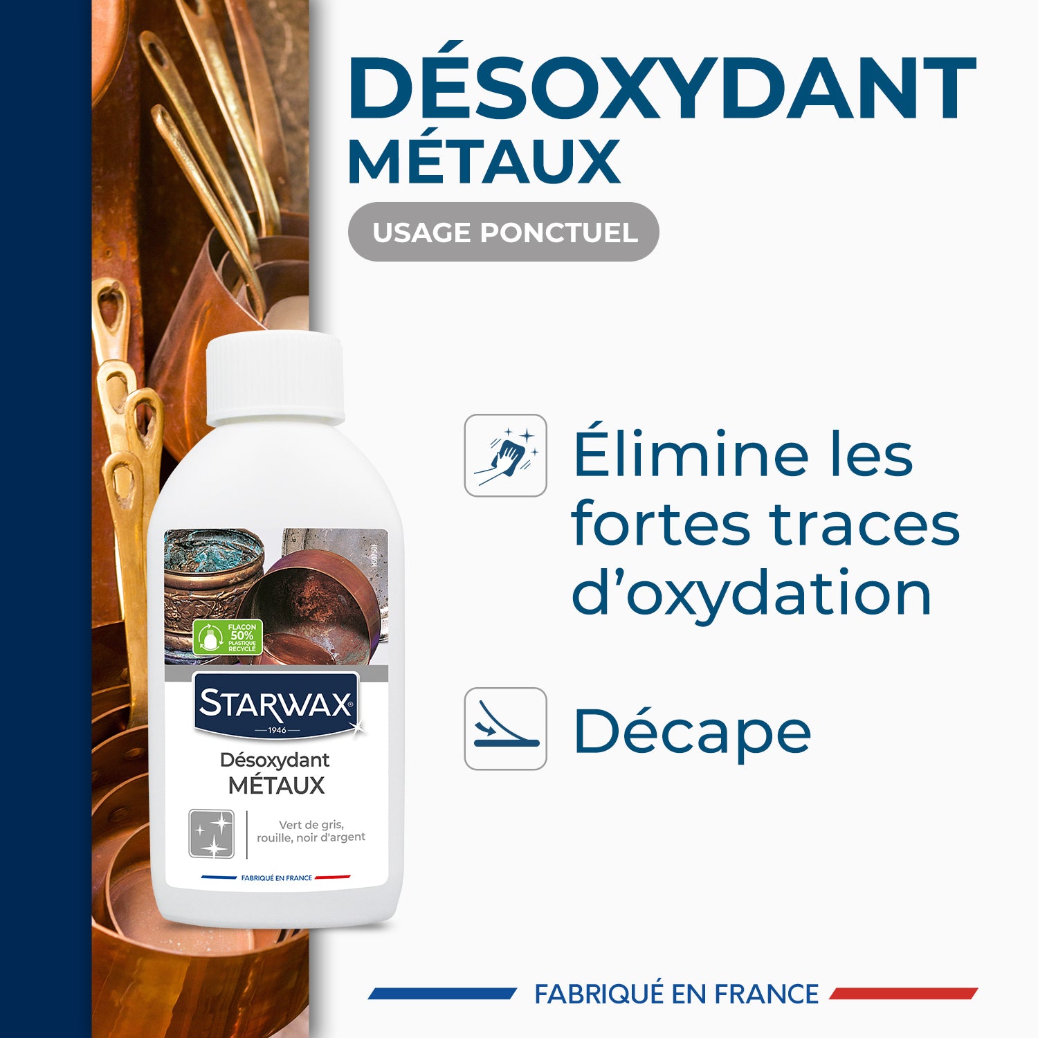 STARWAX - Désoxydant pour métaux 250ml