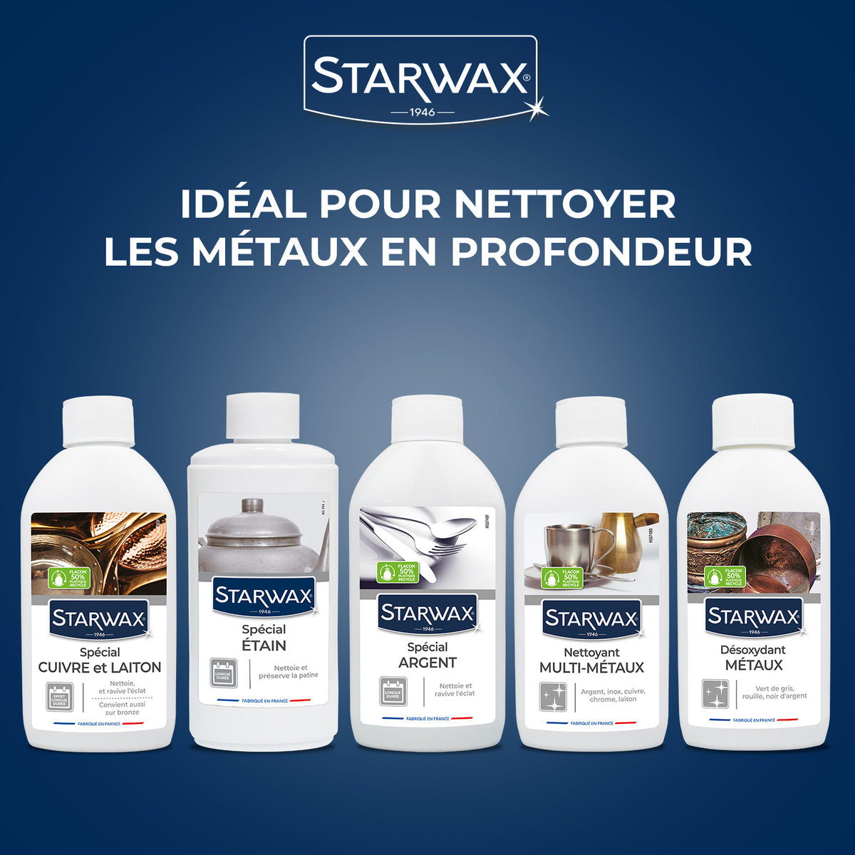 STARWAX - Nettoyant multi-métaux 250ml