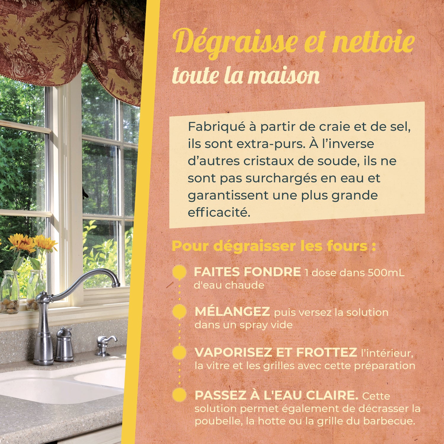 STARWAX FABULOUS - Cristaux de soude en doses prêtes à l'emploi 20 doses