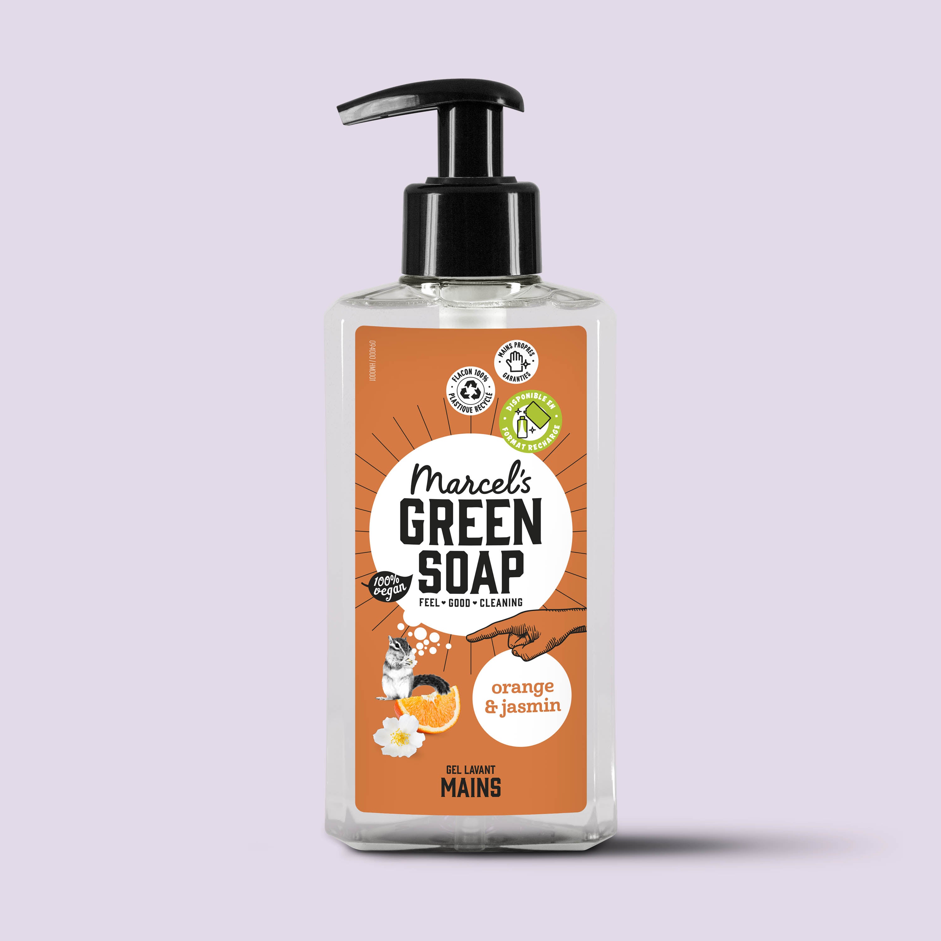 MARCEL'S GREEN SOAP - Le Gel Lavant Mains Orange & Jasmin 250ml Orange & Jasmin