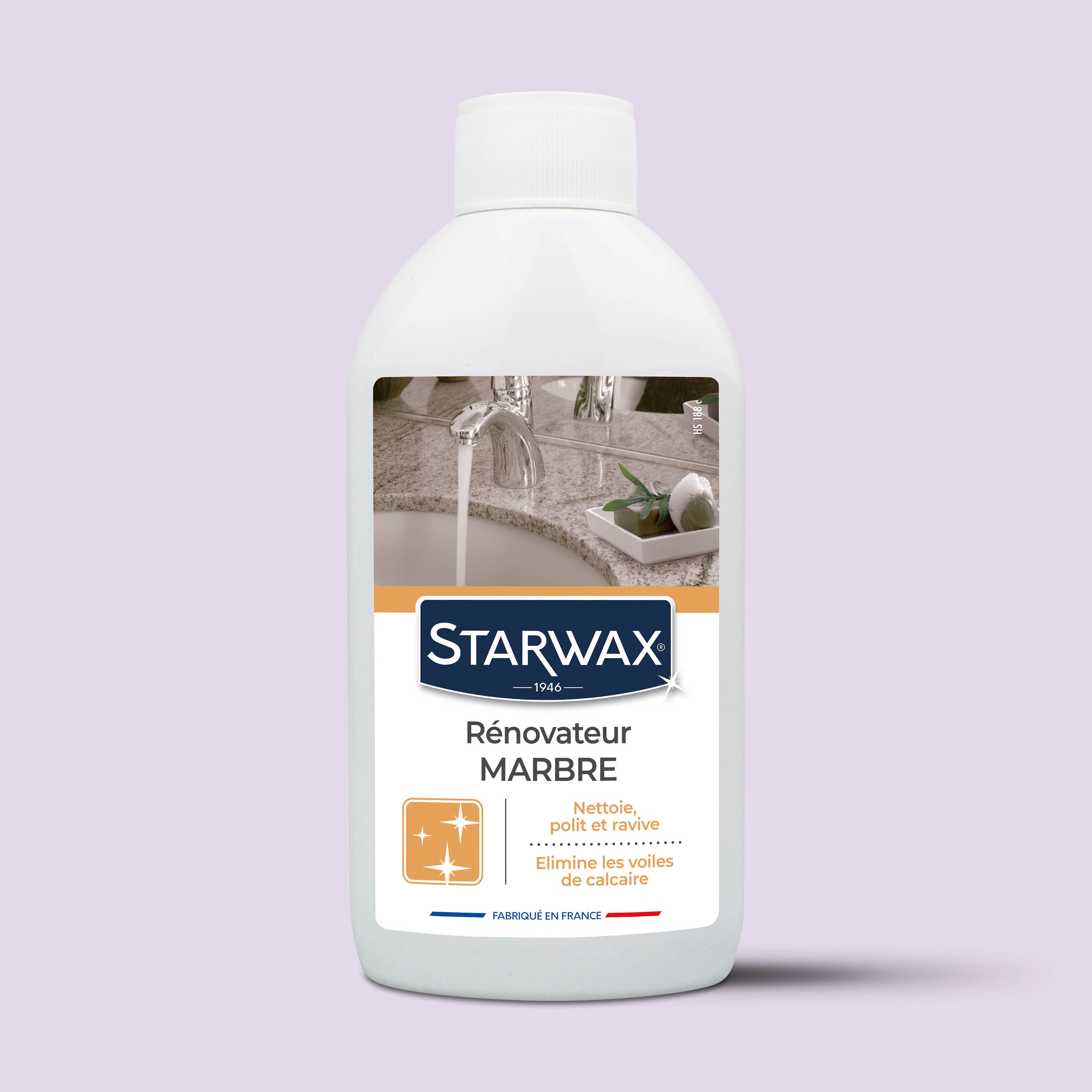 STARWAX - Rénovateur de brillance pour marbre et pierres naturelles 250ml