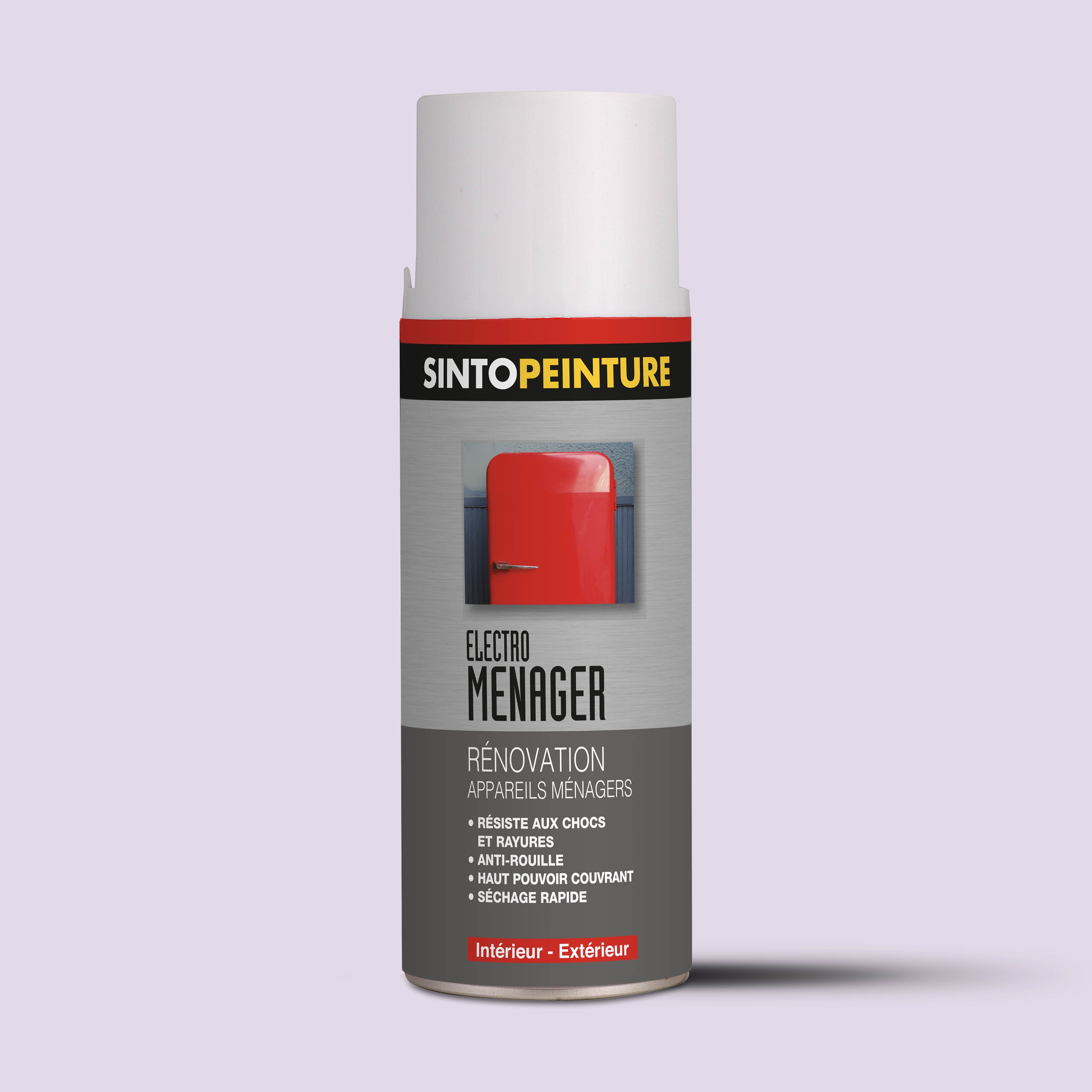 SINTO - Aérosol spécial électroménager blanc brillant 400ml Blanc brillant RAL 9010