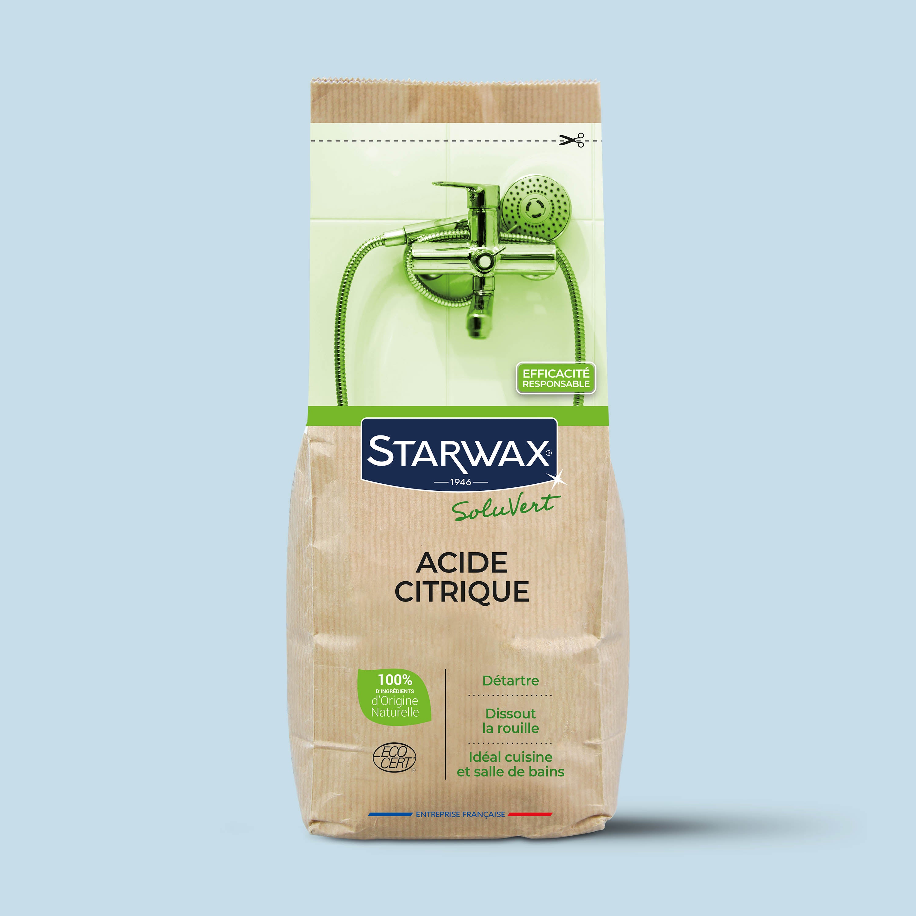 STARWAX SOLUVERT - Acide citrique 1kg