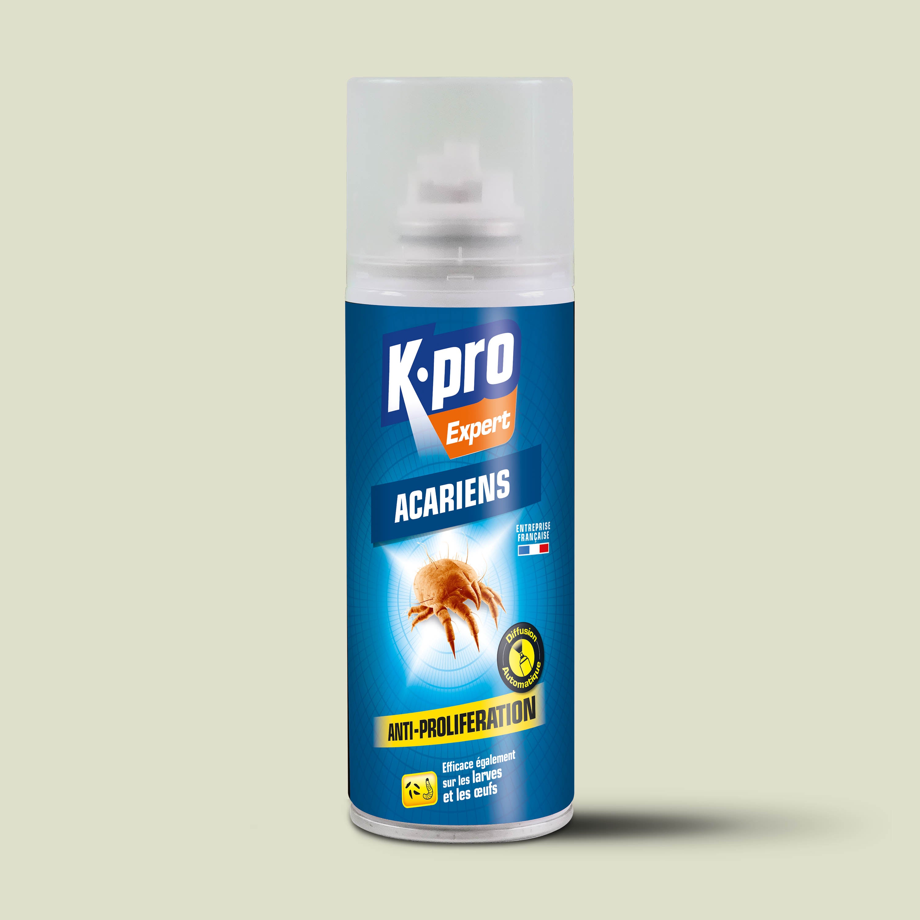 K.PRO - Aérosol diffusion automatique acariens 200ml