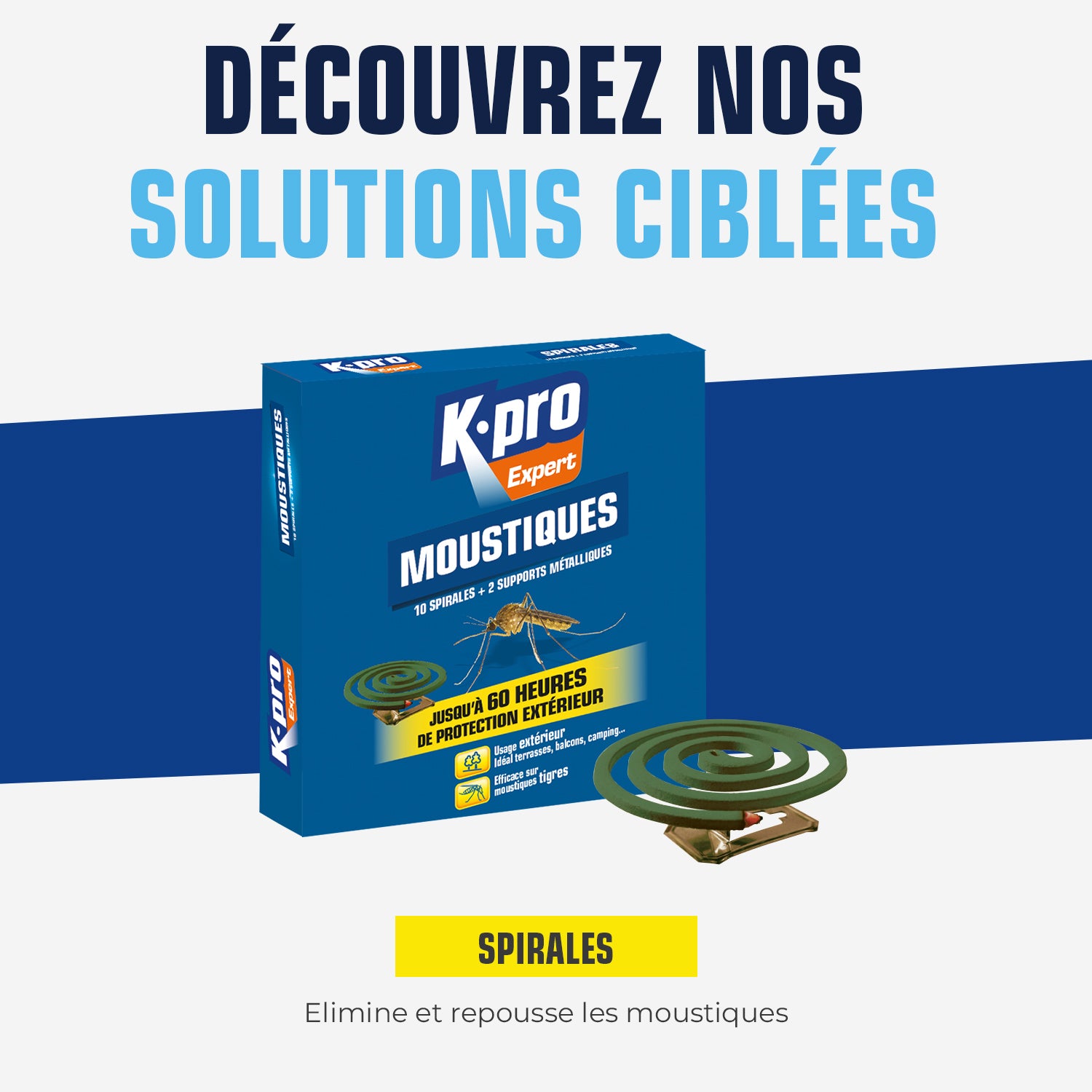 K.PRO - Spirales anti-moustiques
 X10