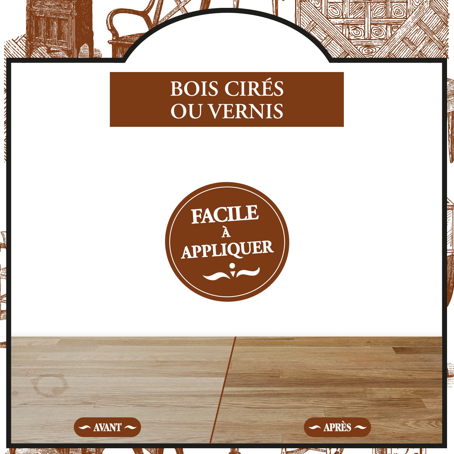 LA CHATELAINE - Le raviveur miracle 250ml - bois cirés ou vernis 250ml