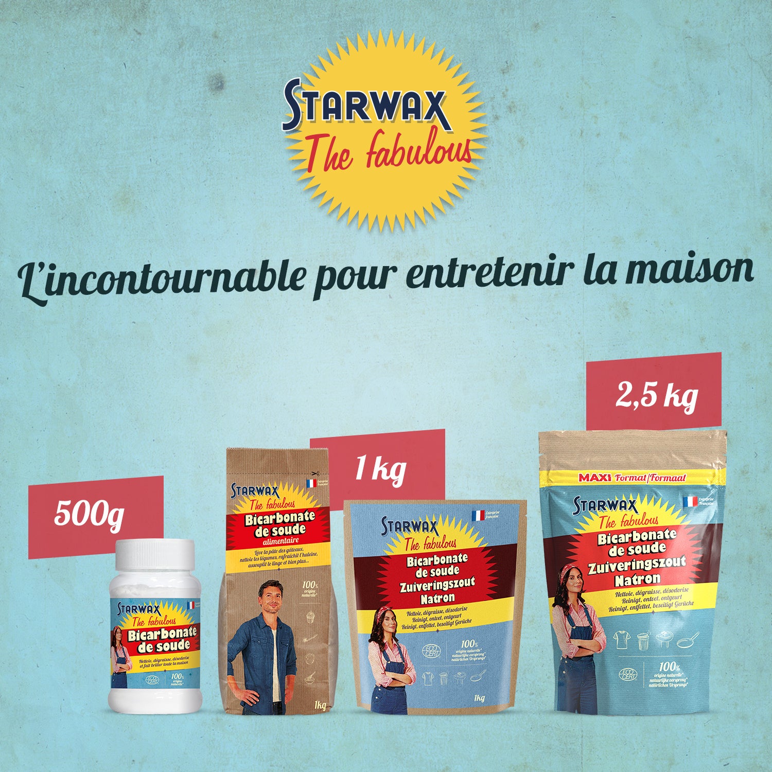 STARWAX FABULOUS - Bicarbonate de soude
 500g
