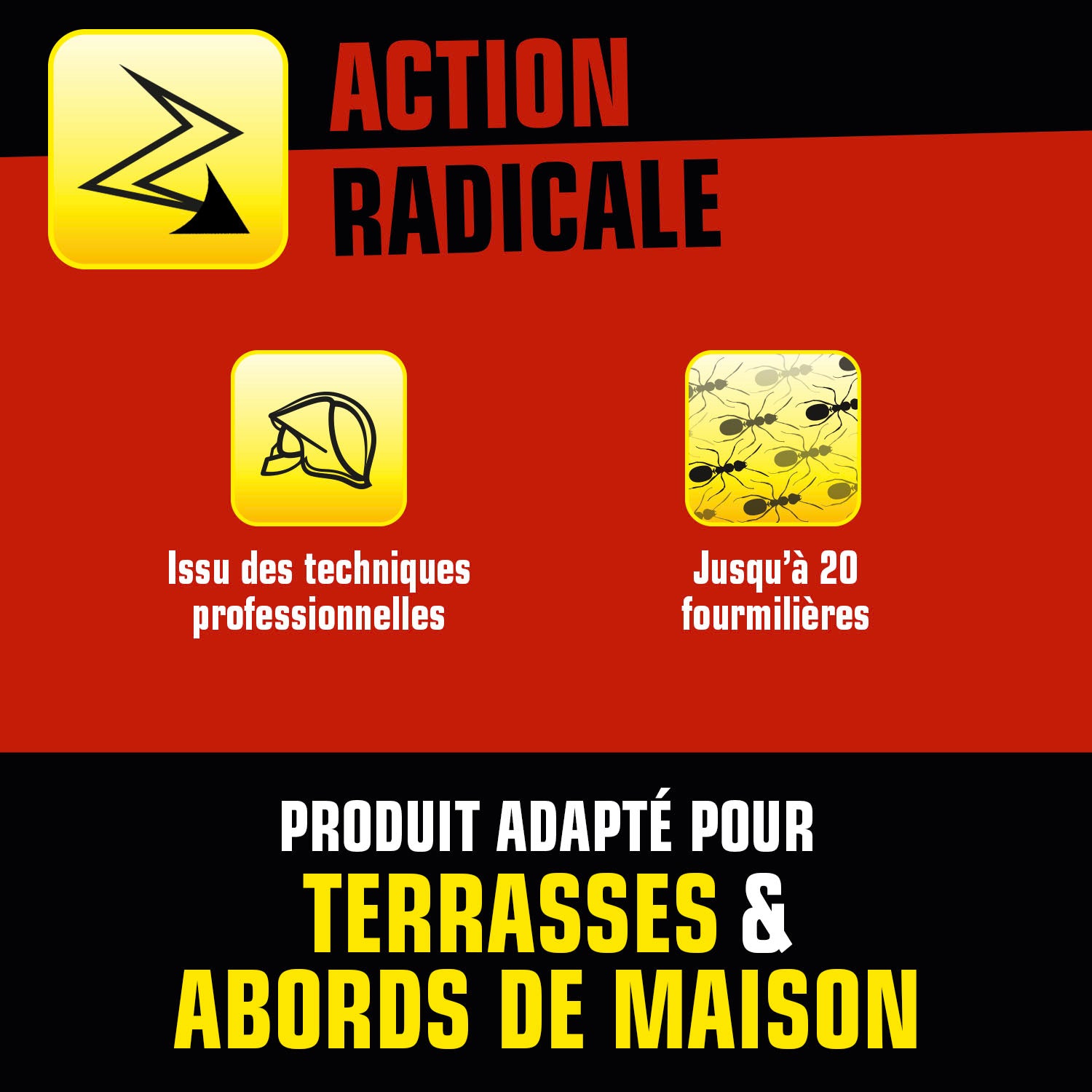 K.PRO - Destructeur de fourmilières
 400g