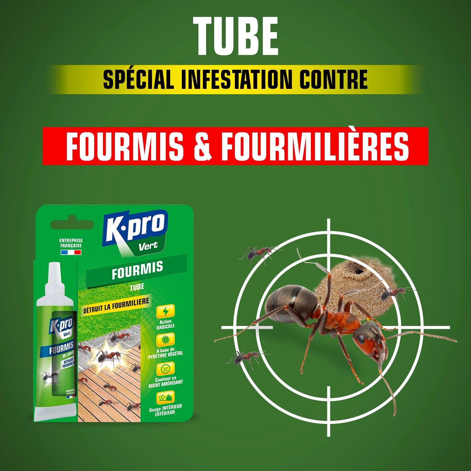 K.PRO - Tube fourmis 20g