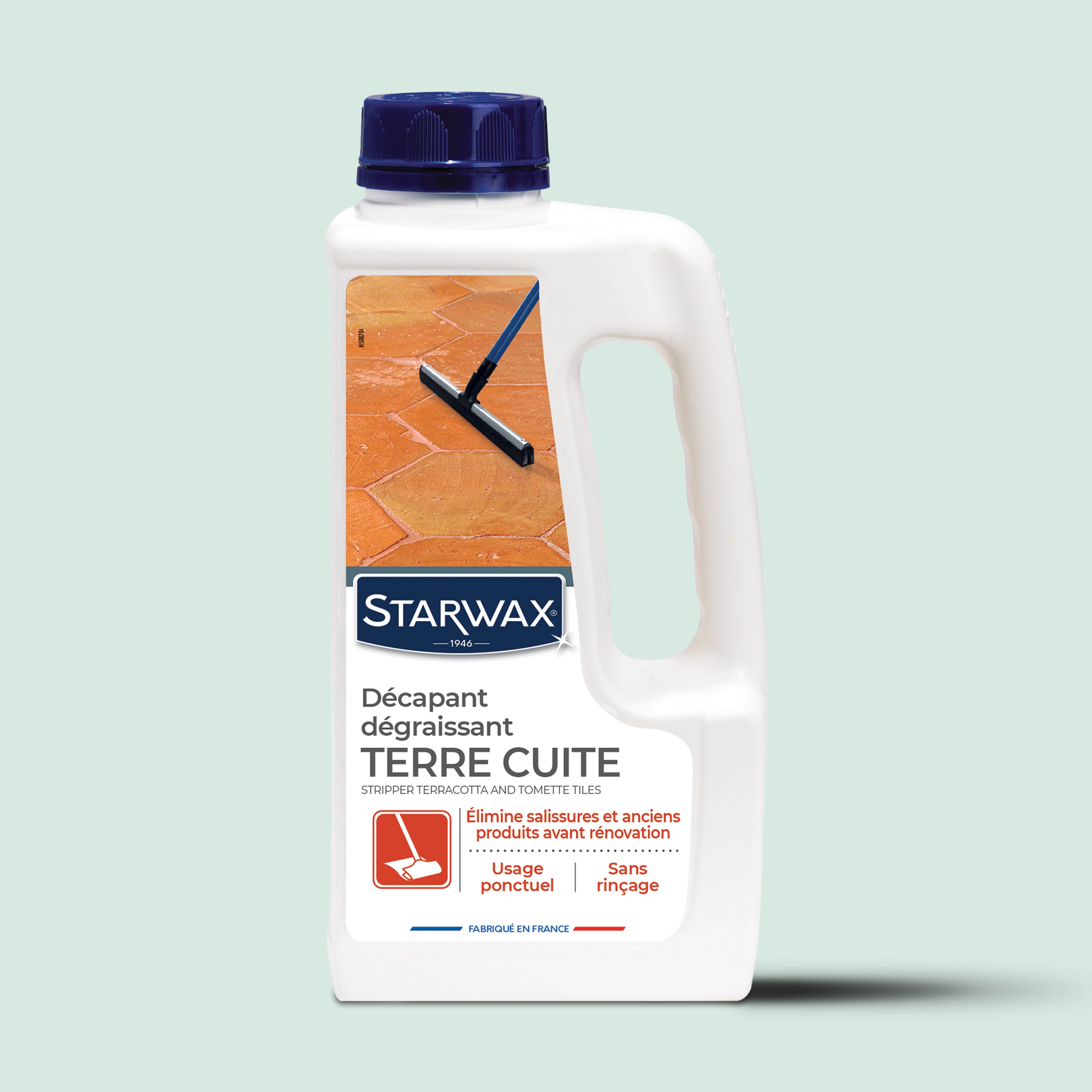 STARWAX - Décapant pour tomettes et terres cuites
 1L