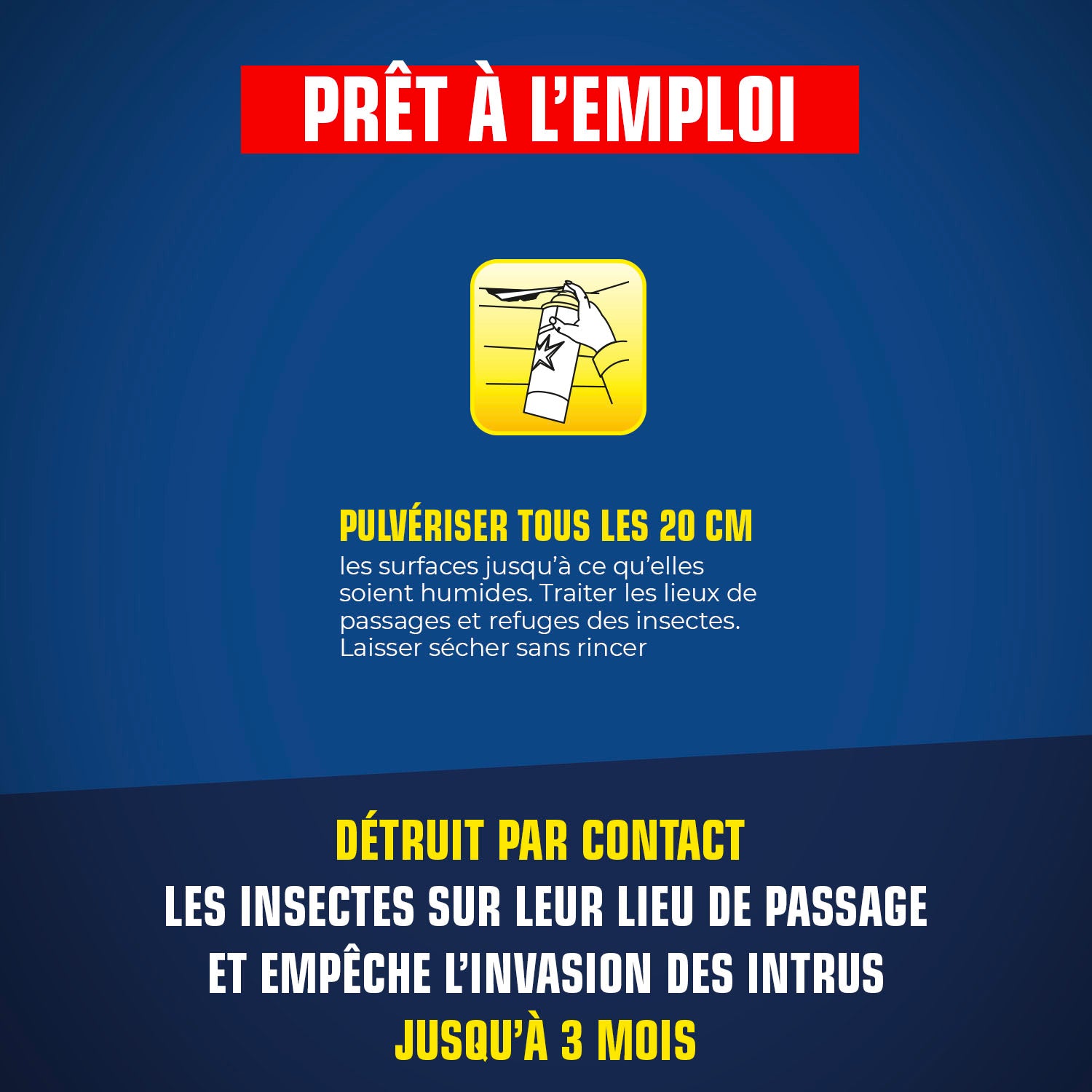 K.PRO - Pulvérisateur Barrière tous insectes 1L