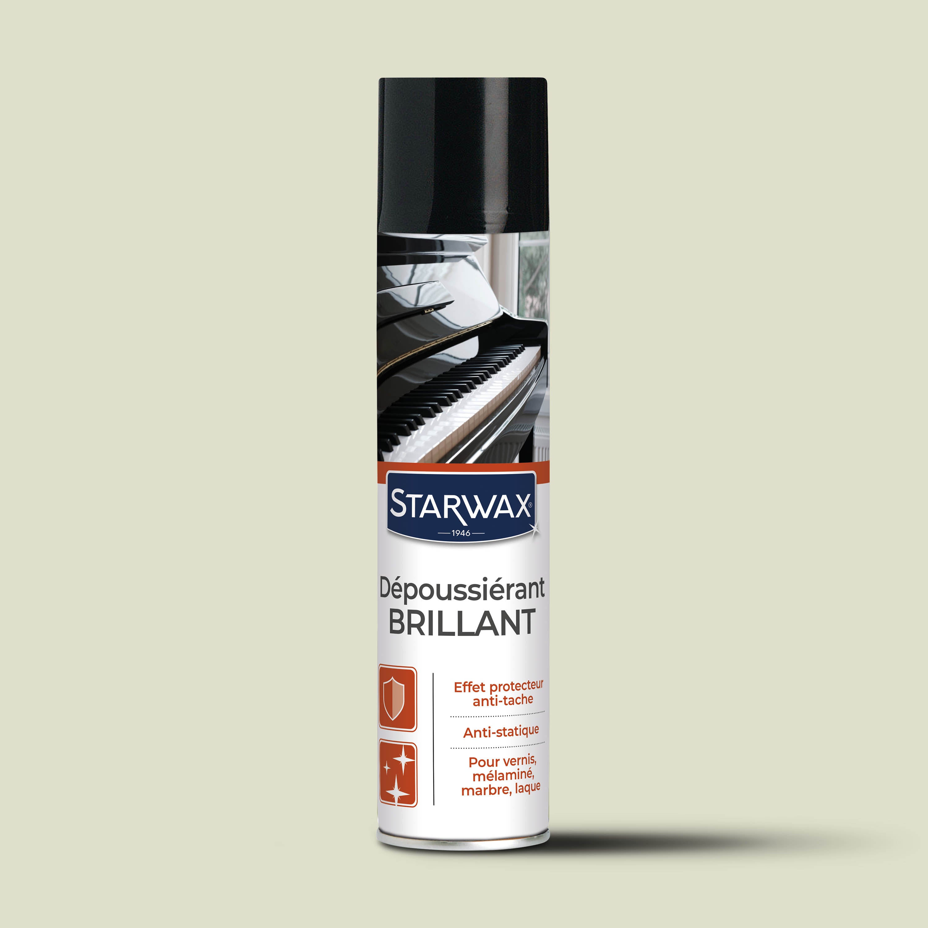 STARWAX - Nettoyant dépoussiérant brillant pour mobilier intérieur 400ml