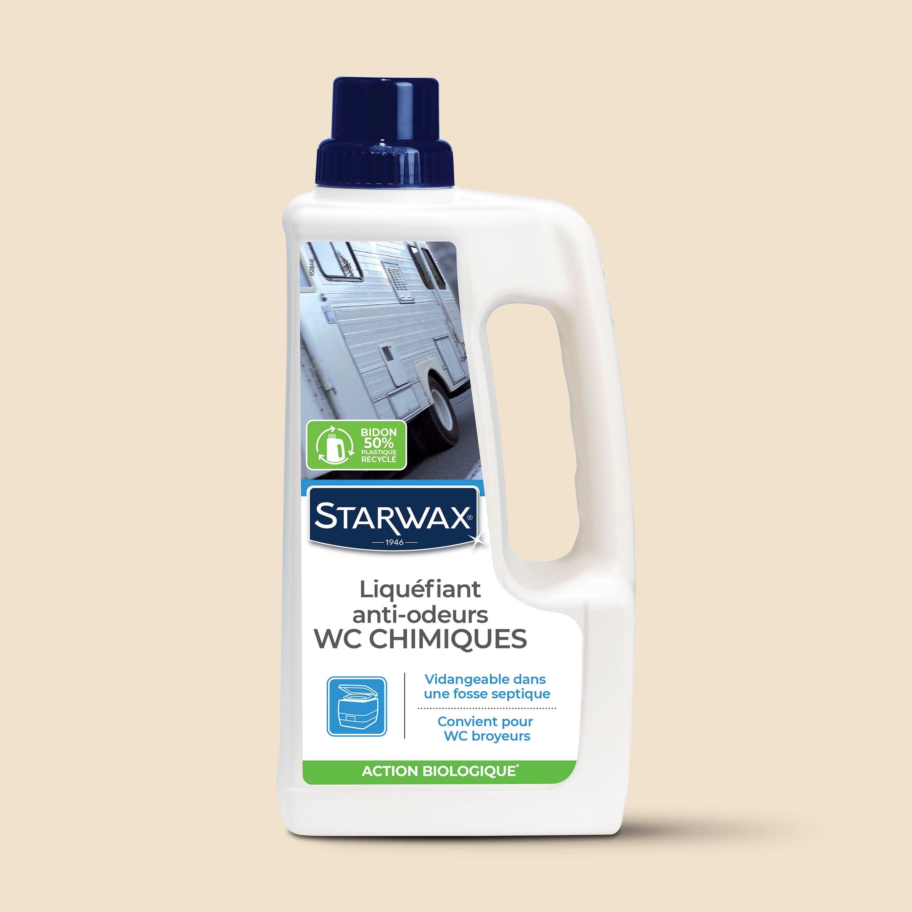 STARWAX - Liquéfiant désodorisant pour WC chimiques
 1L