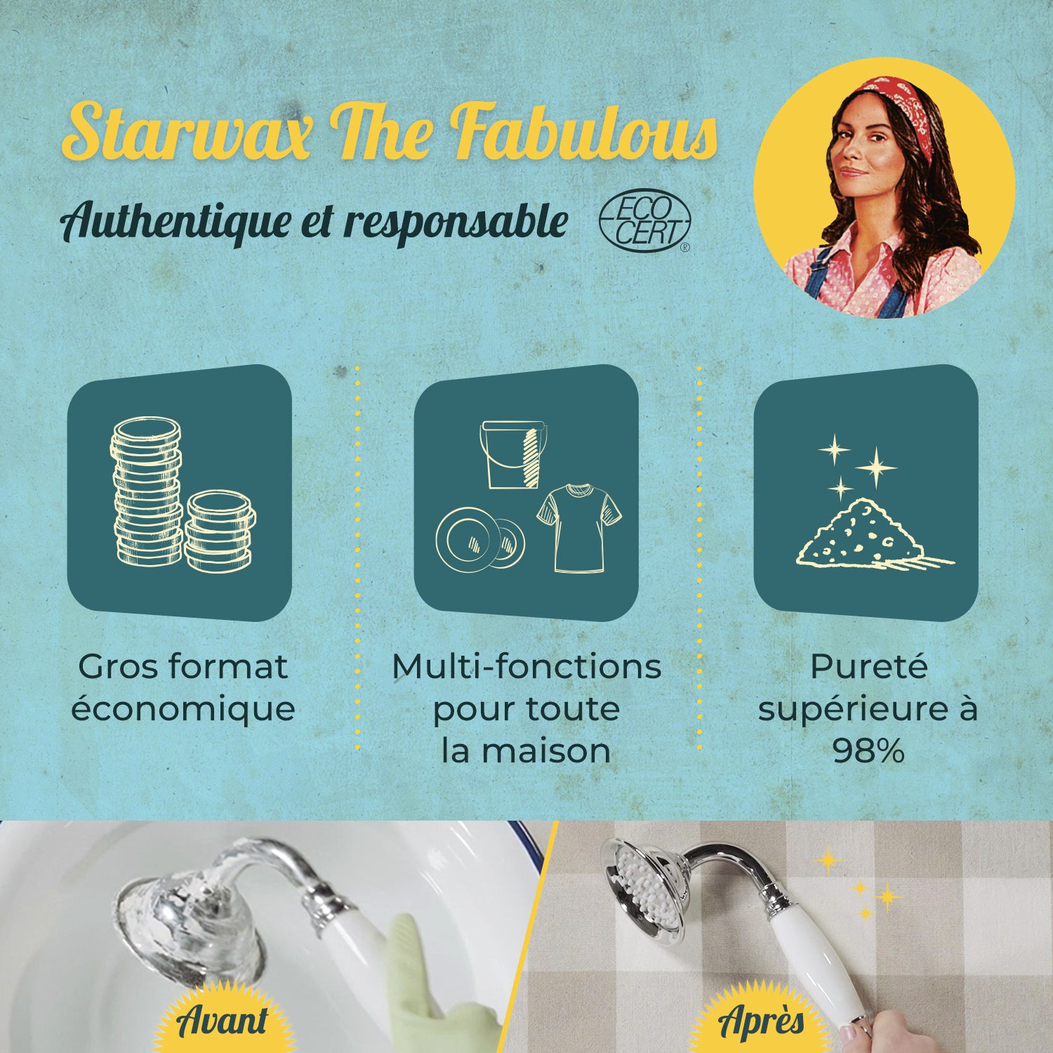 STARWAX FABULOUS - Bicarbonate de soude
 500g