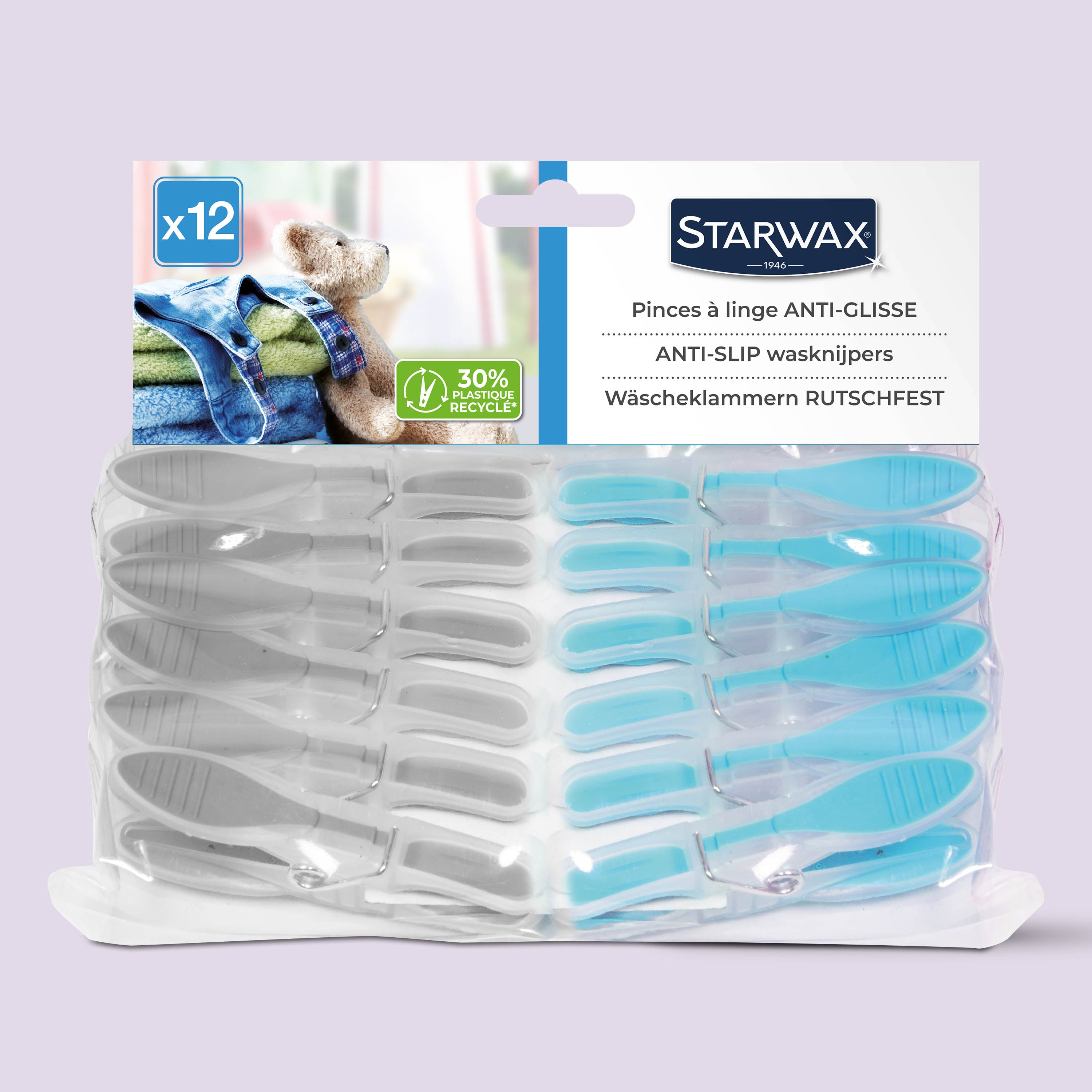 STARWAX - Pinces à linge
 X12