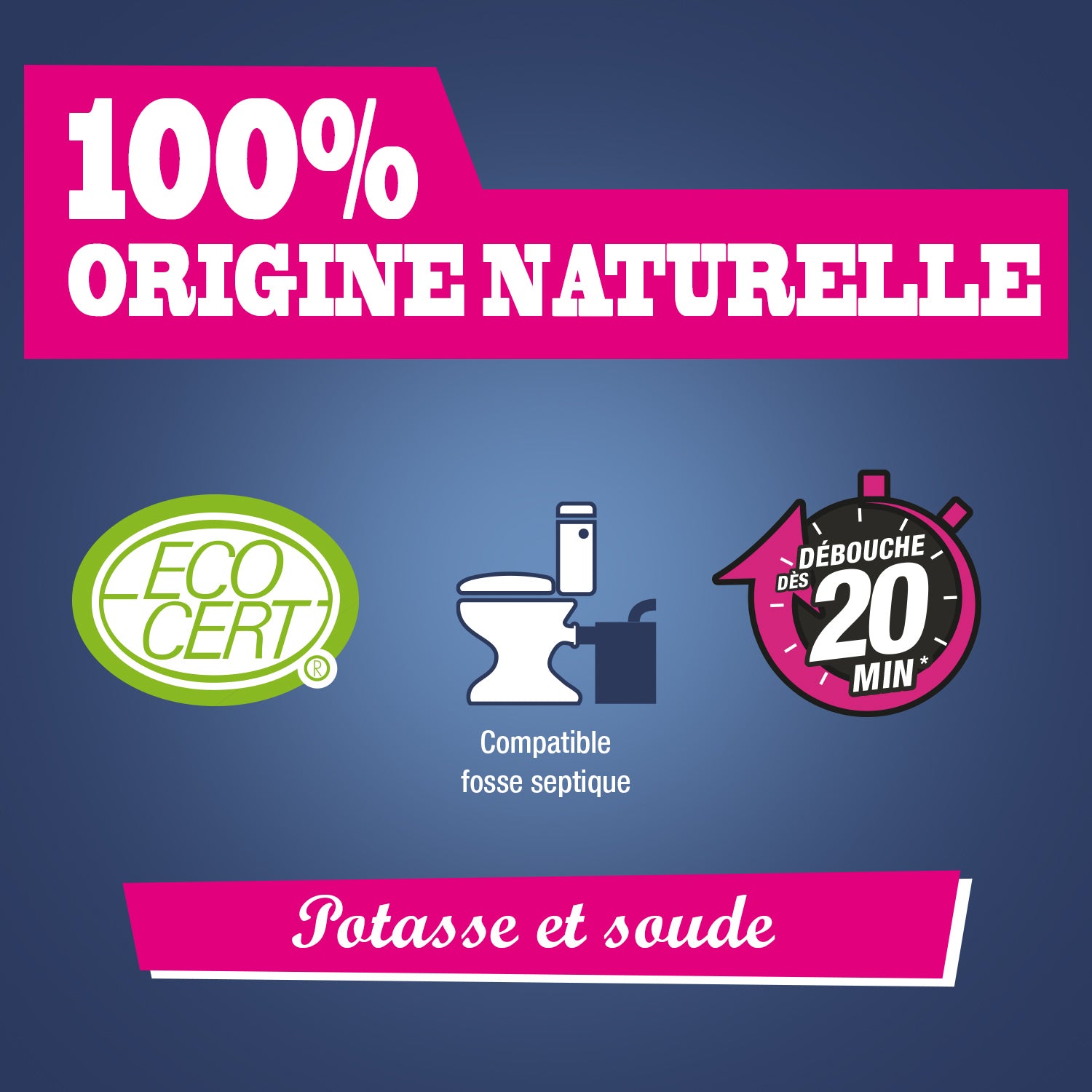 JACQUES BRIOCHIN - Le déboucheur extra efficace cheveux 900ml Sans parfum