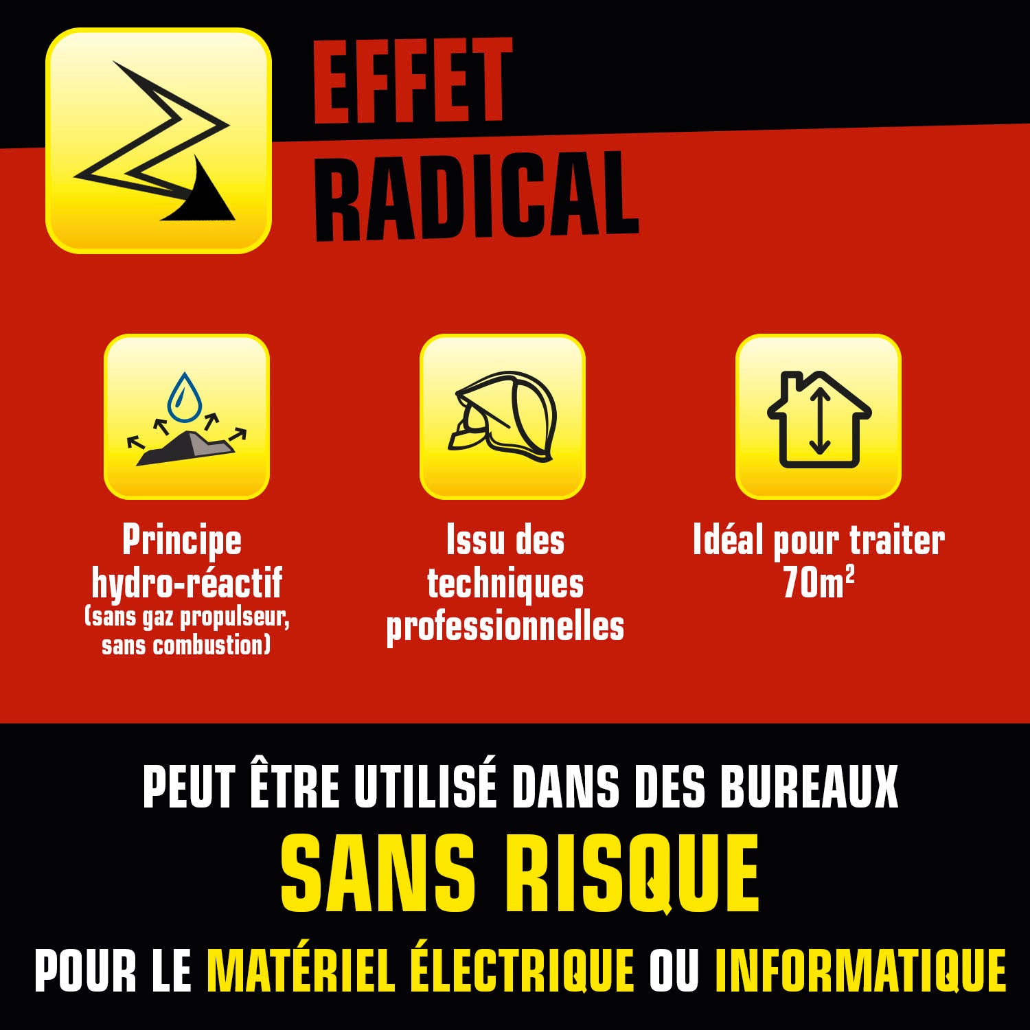 K.PRO - Fumigateur spécial infestation tous insectes 10g