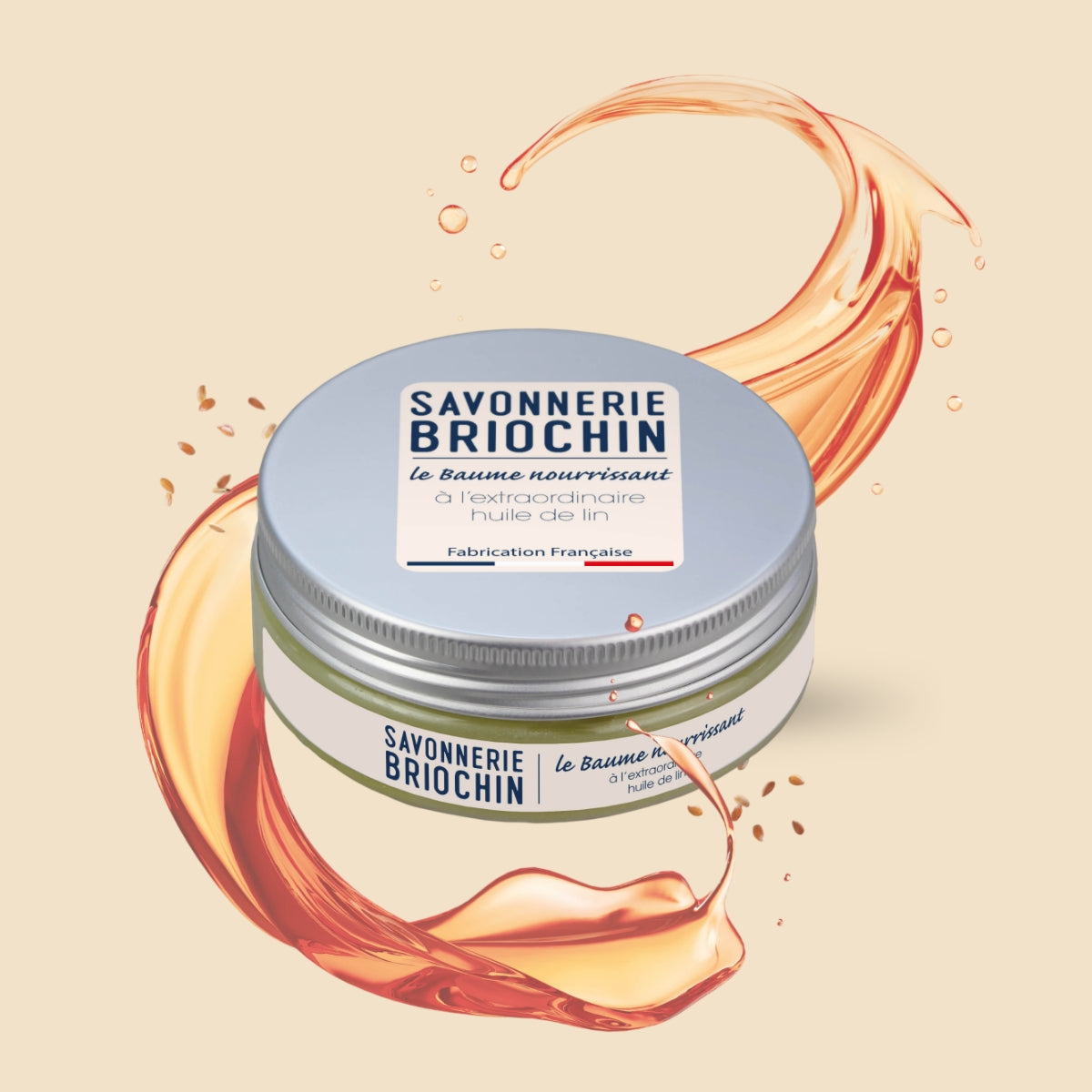SAVONNERIE BRIOCHIN - Le Baume nourrissant à l'extraordinaire huile de lin 100ml