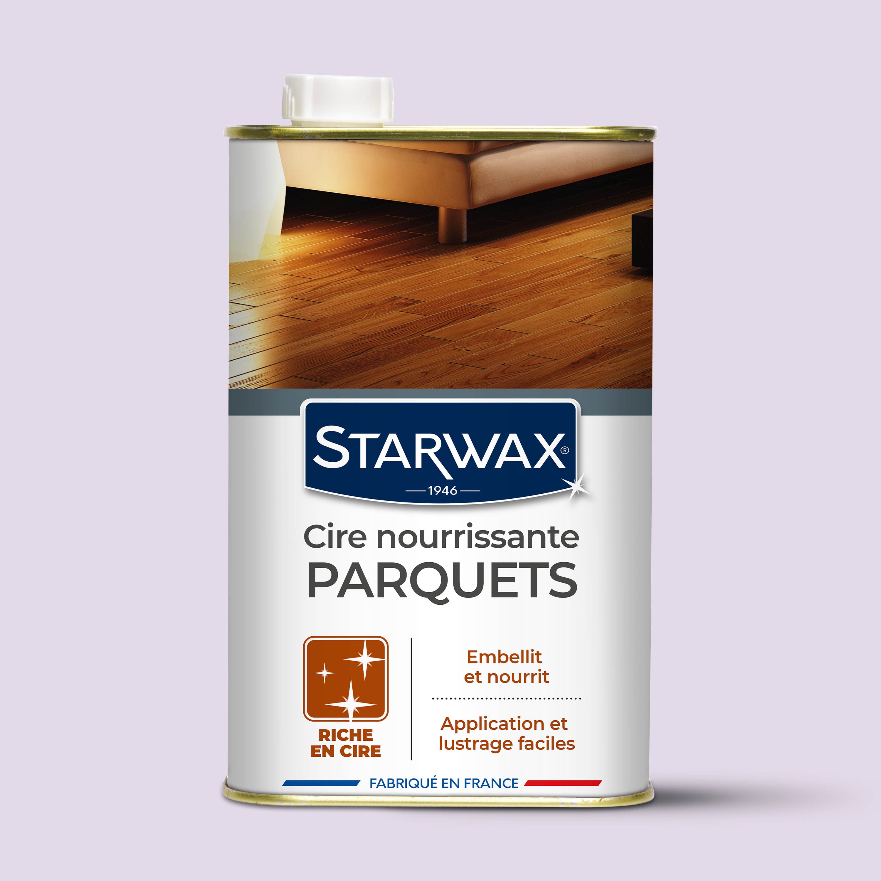 STARWAX - Cire concentrée pour parquets cirés 1L