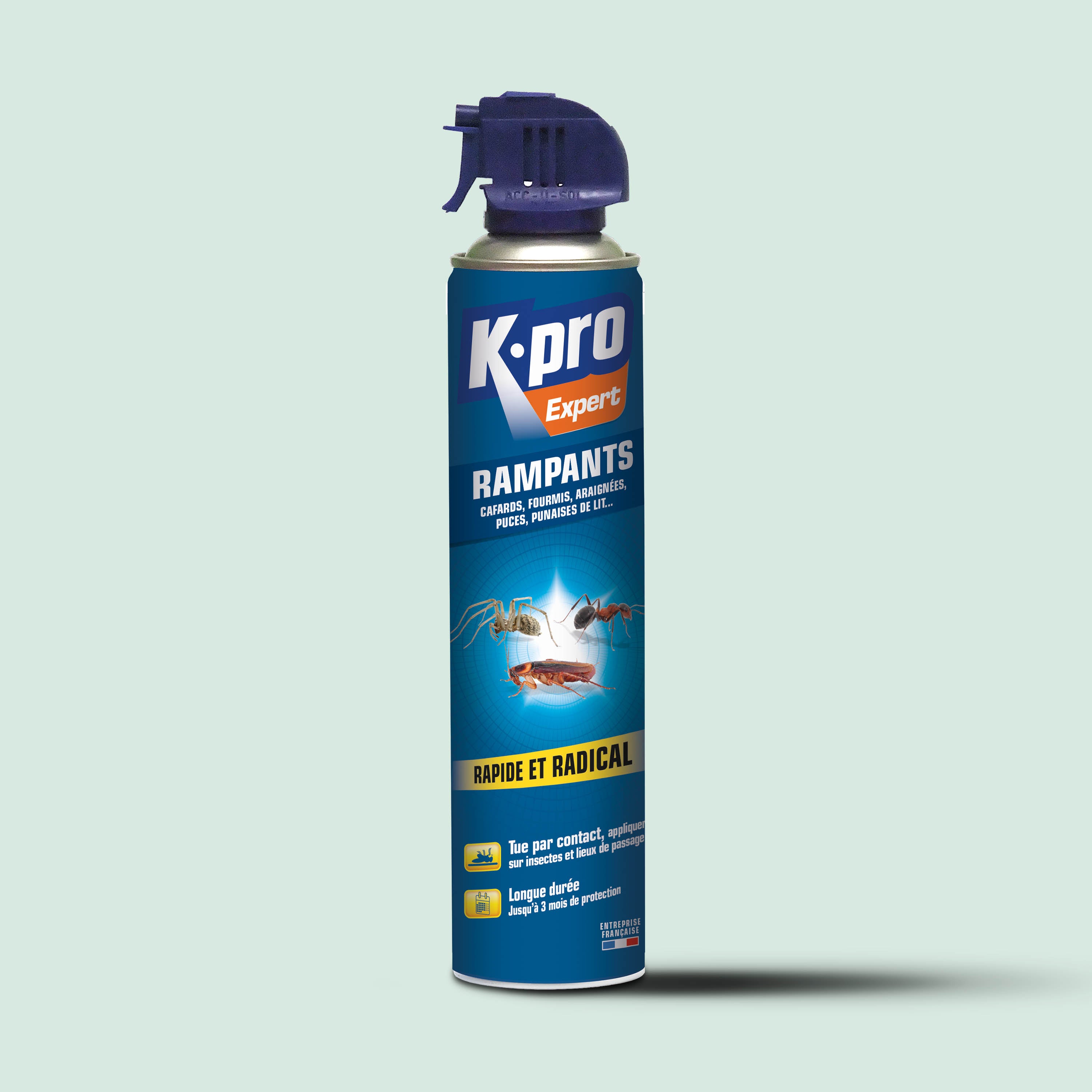 K.PRO - Aérosol tous insectes RAMPANTS 400ml