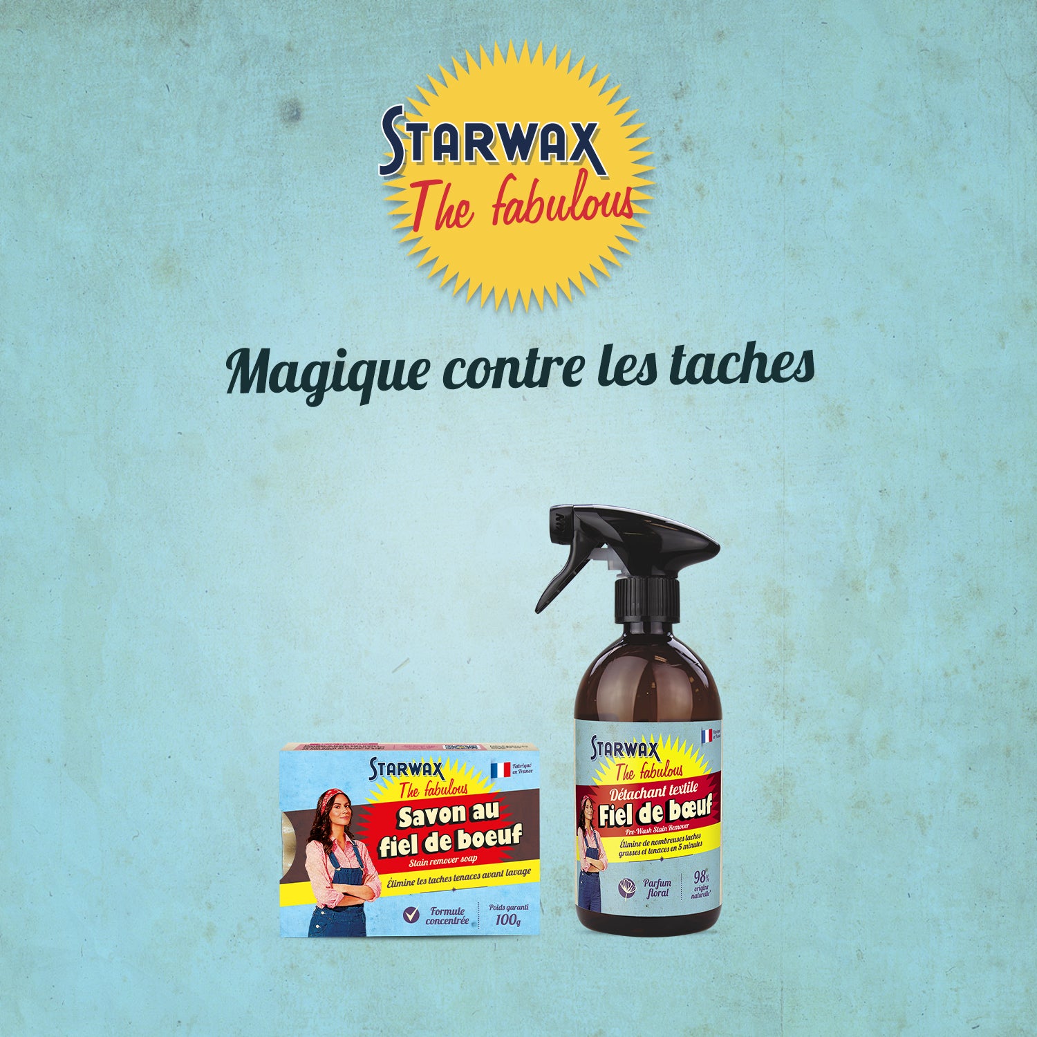 STARWAX FABULOUS - Spray détachant au fiel de boeuf 500ml
