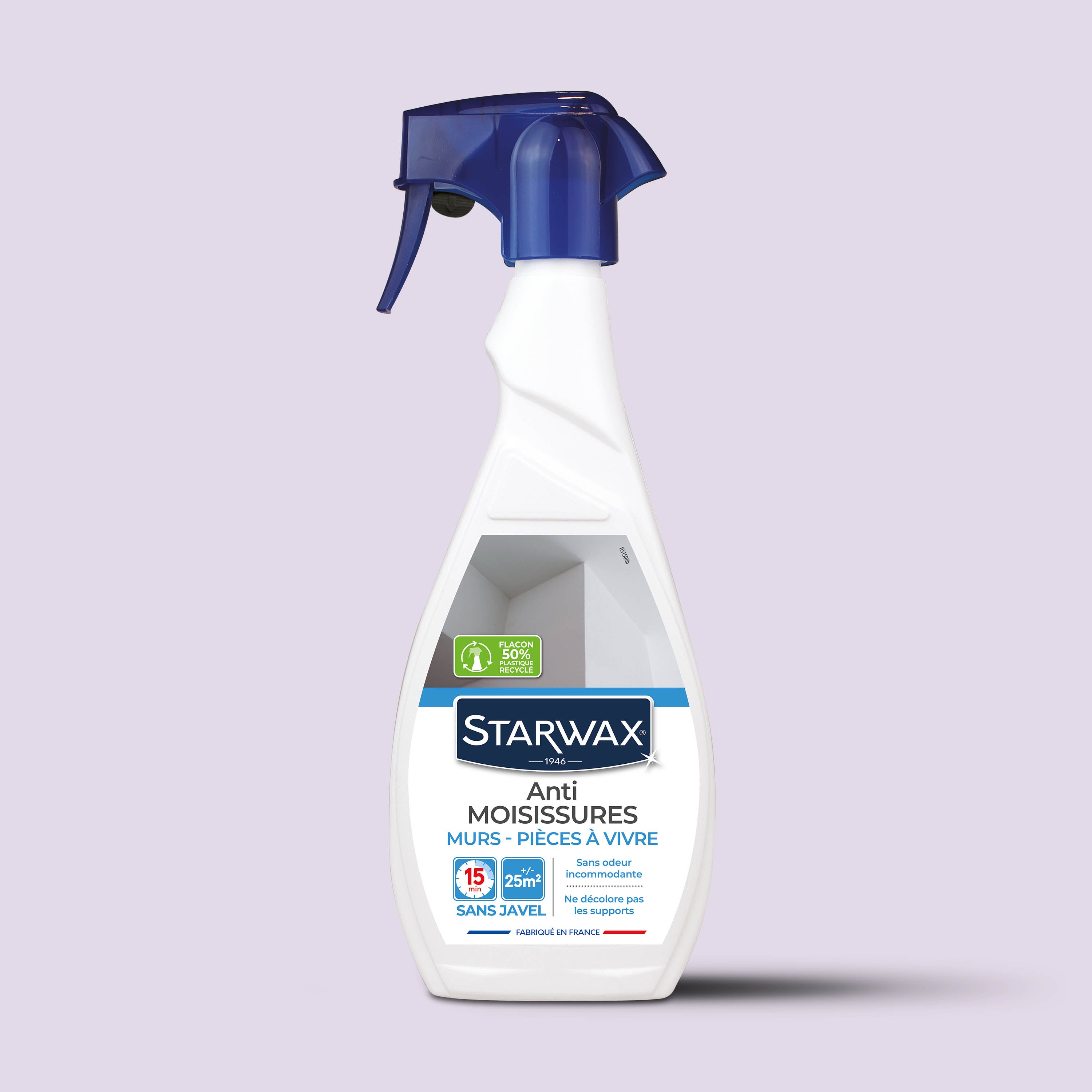 STARWAX - Anti-moisissures pour murs et pièces à vivre 500ml