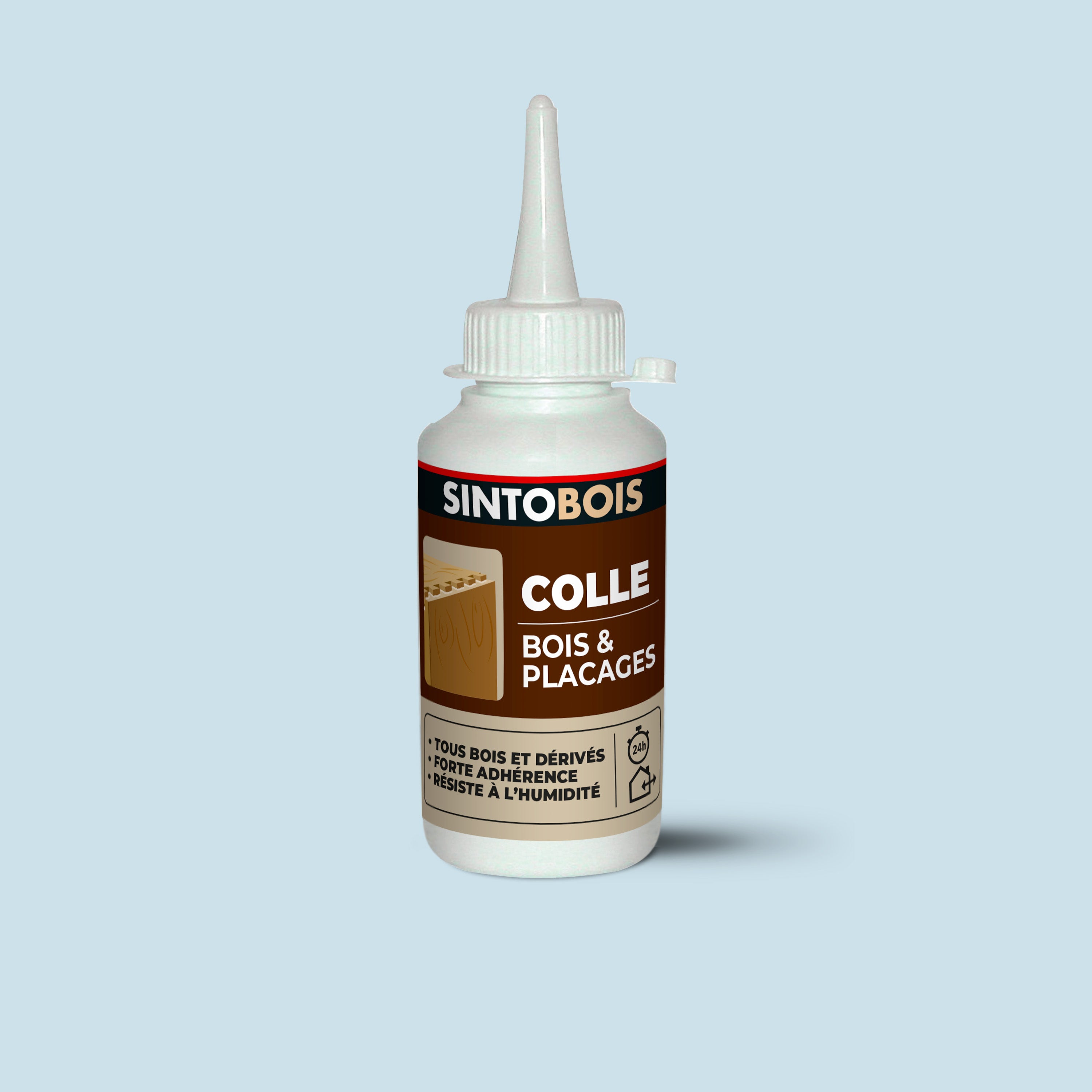 SINTO - Colle bois et dérives 100g
