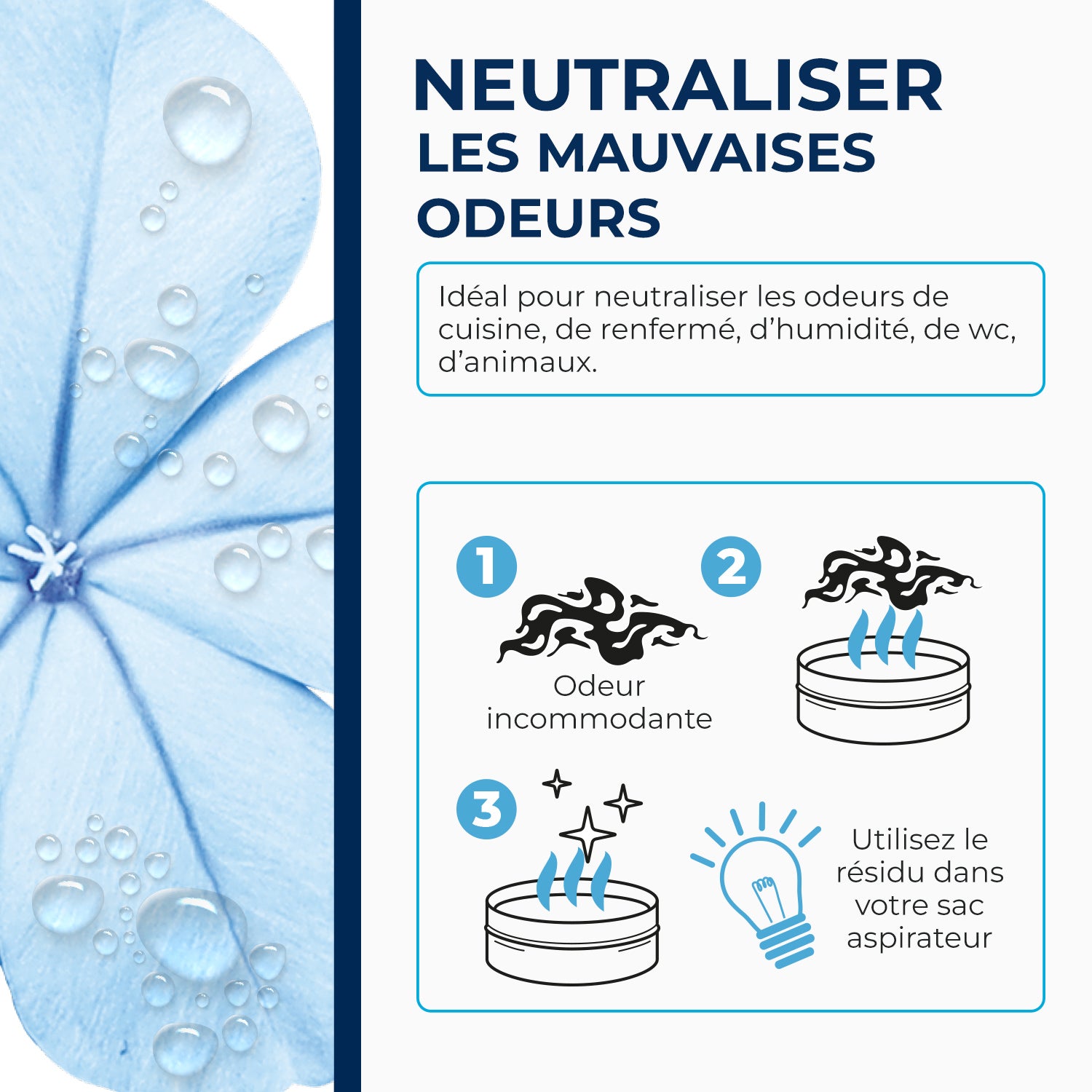 STARWAX - Destructeur d'odeurs Fraicheur matinale 300g Parfum Fraicheur matinale