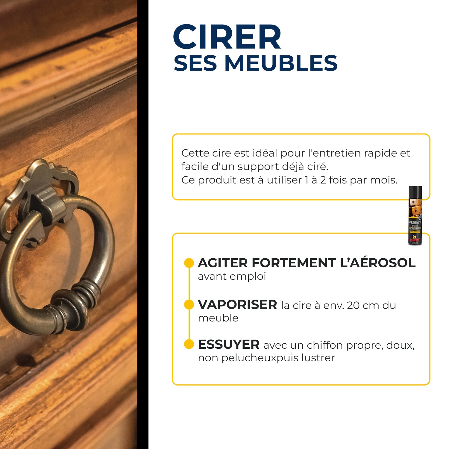 KIRAVIV - Cire de beauté à la térébenthine
 400ml