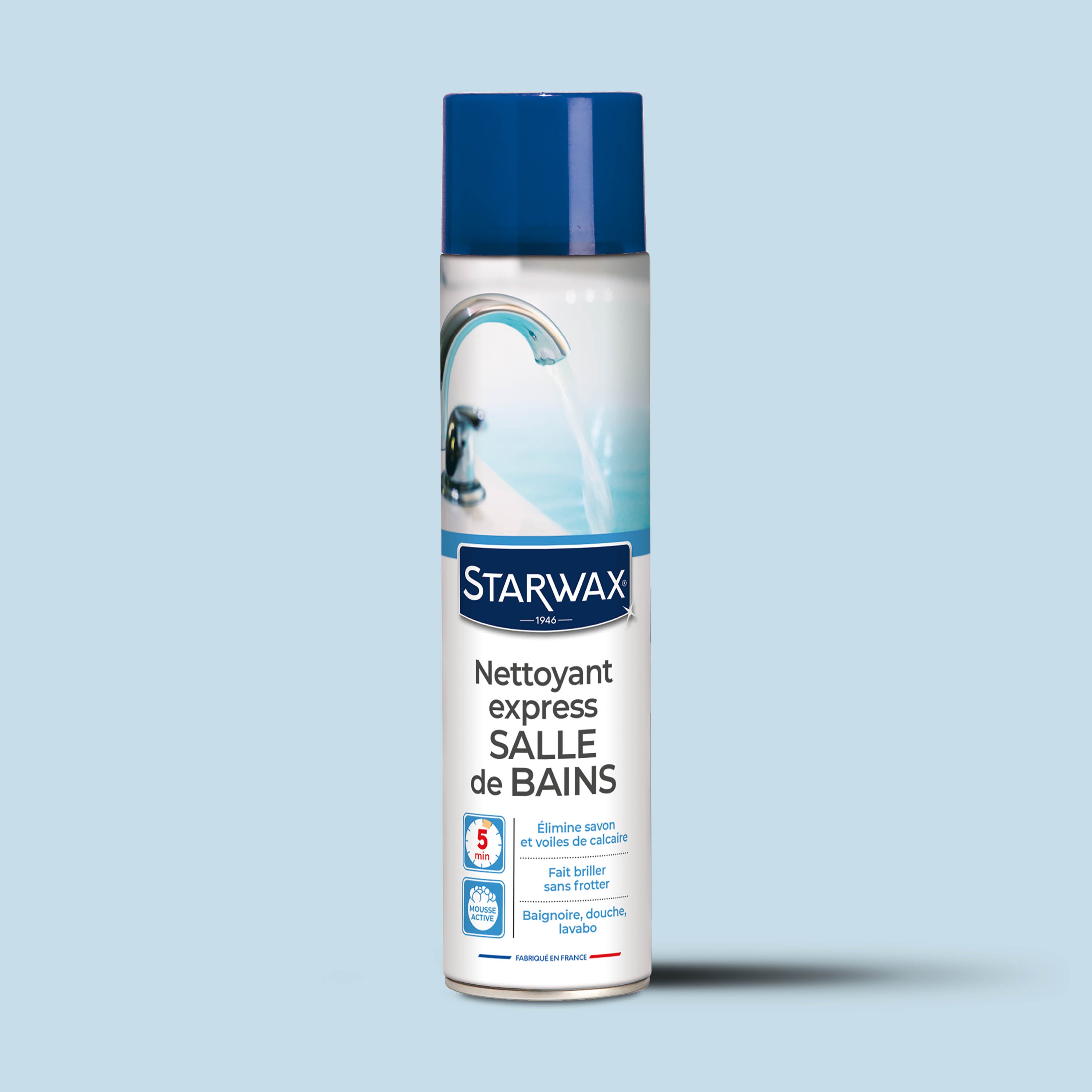 STARWAX - Nettoyant brillant express pour salle de bains 600ml