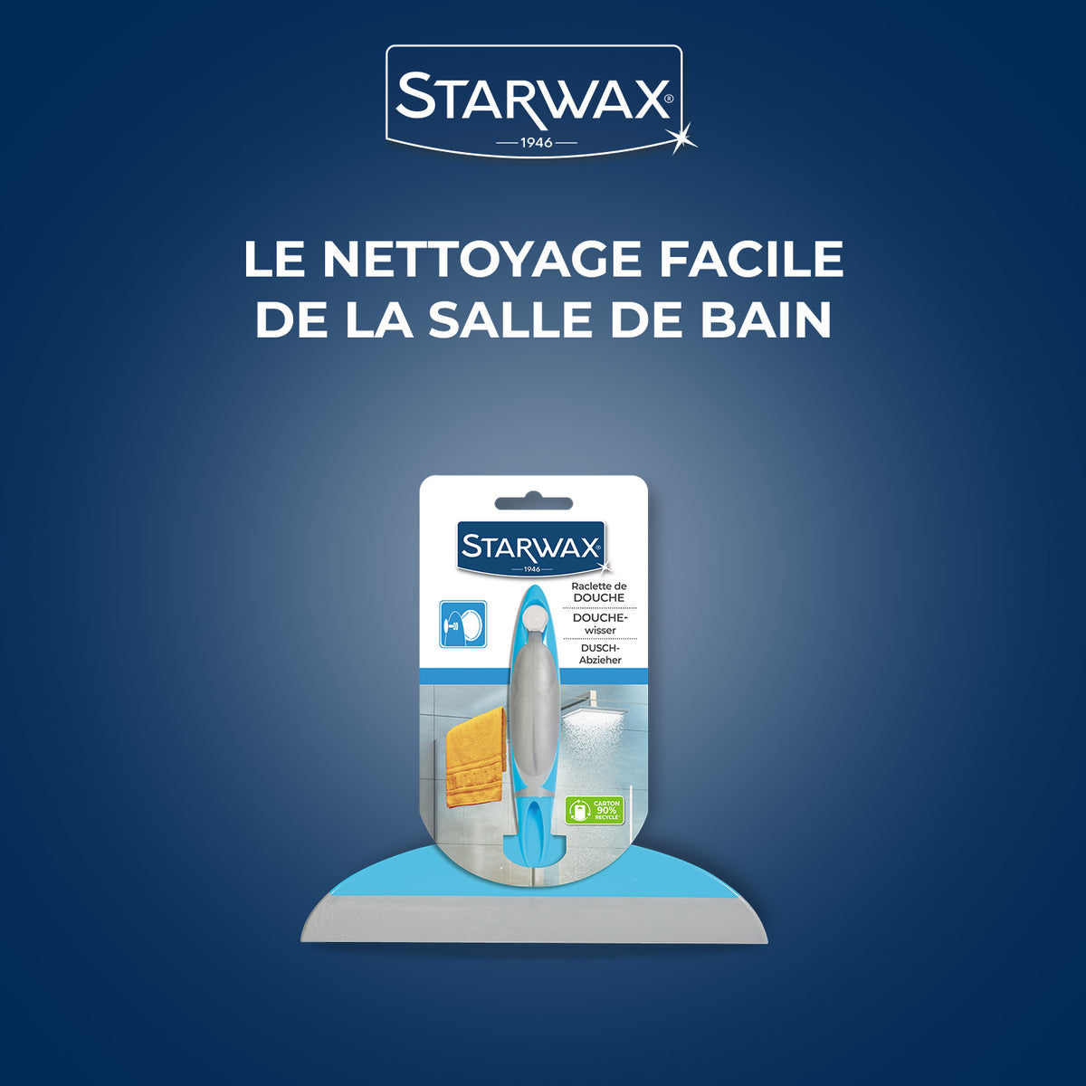STARWAX - Raclette de douche X1