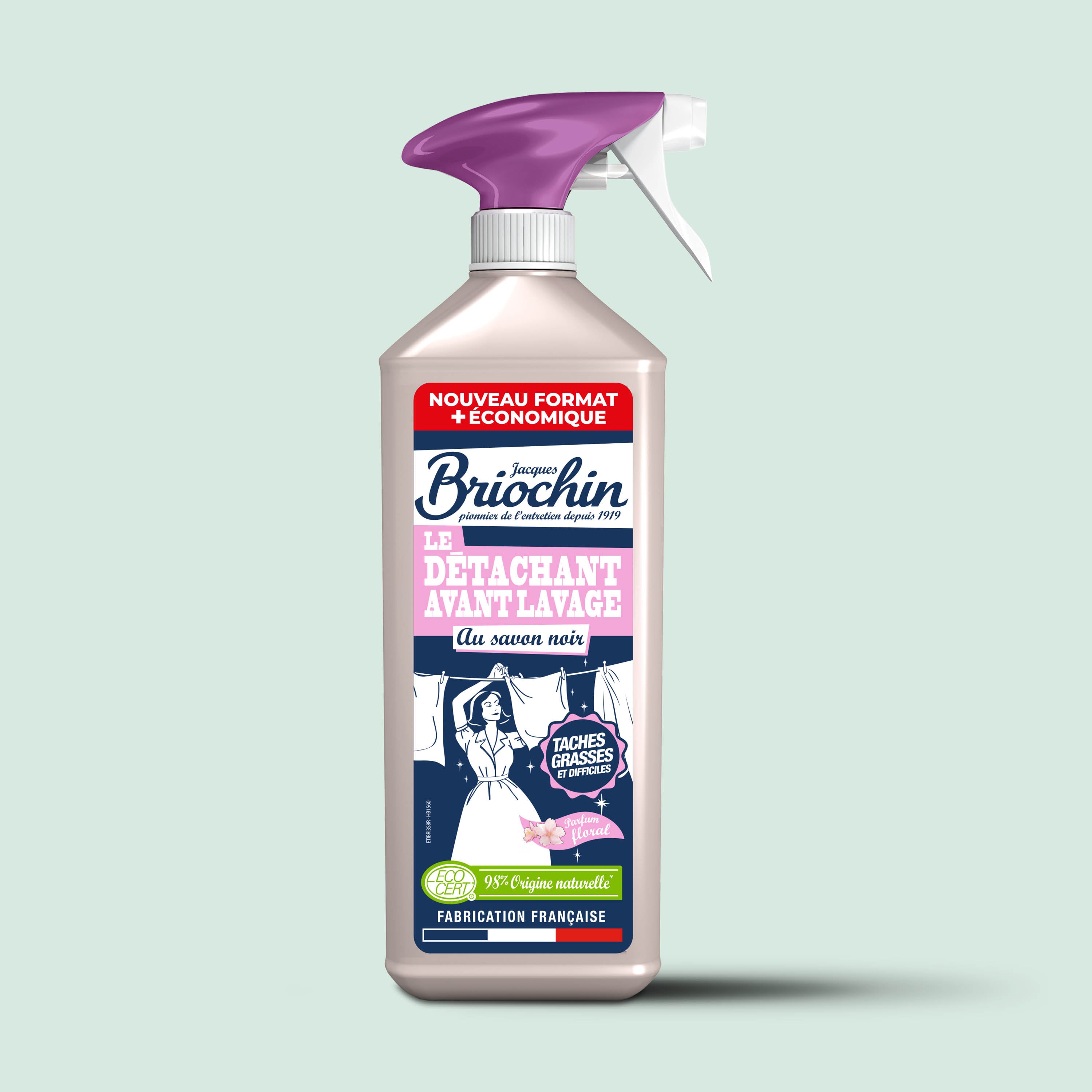 STARWAX - Le détachant avant lavage au Savon Noir 700ml Parfum floral