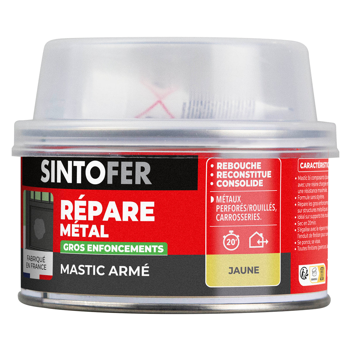 SINTO - Répare métal armé 170ml