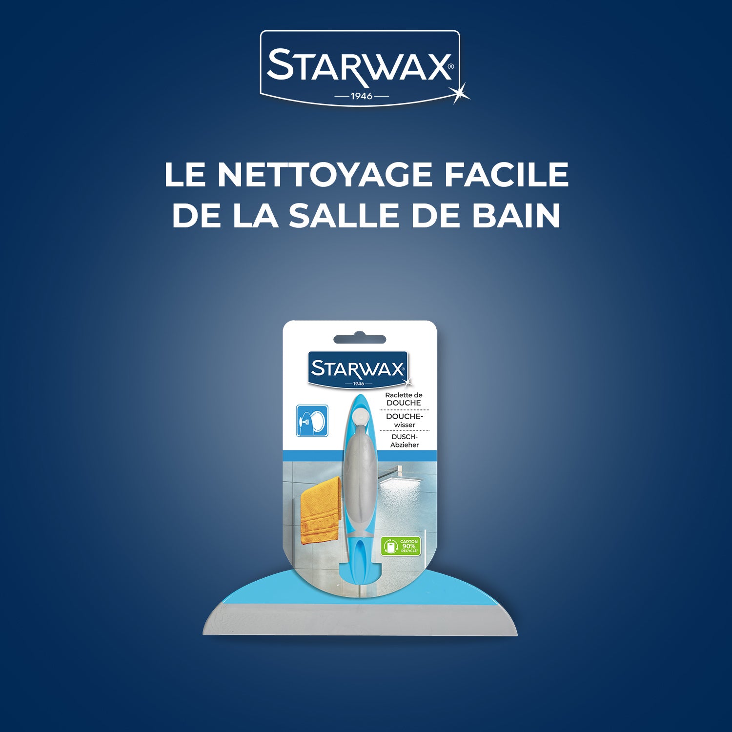 STARWAX - Raclette de douche X1