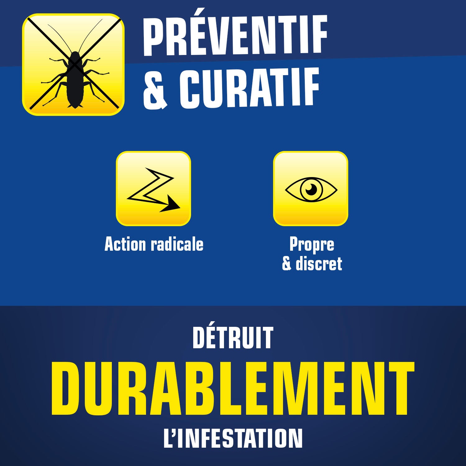 K.PRO - Boite appât cafards et blattes
 X4