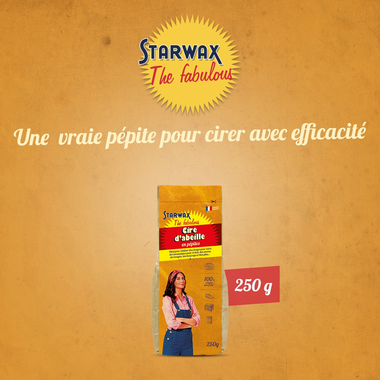 STARWAX FABULOUS - Cire d'abeilles 250g