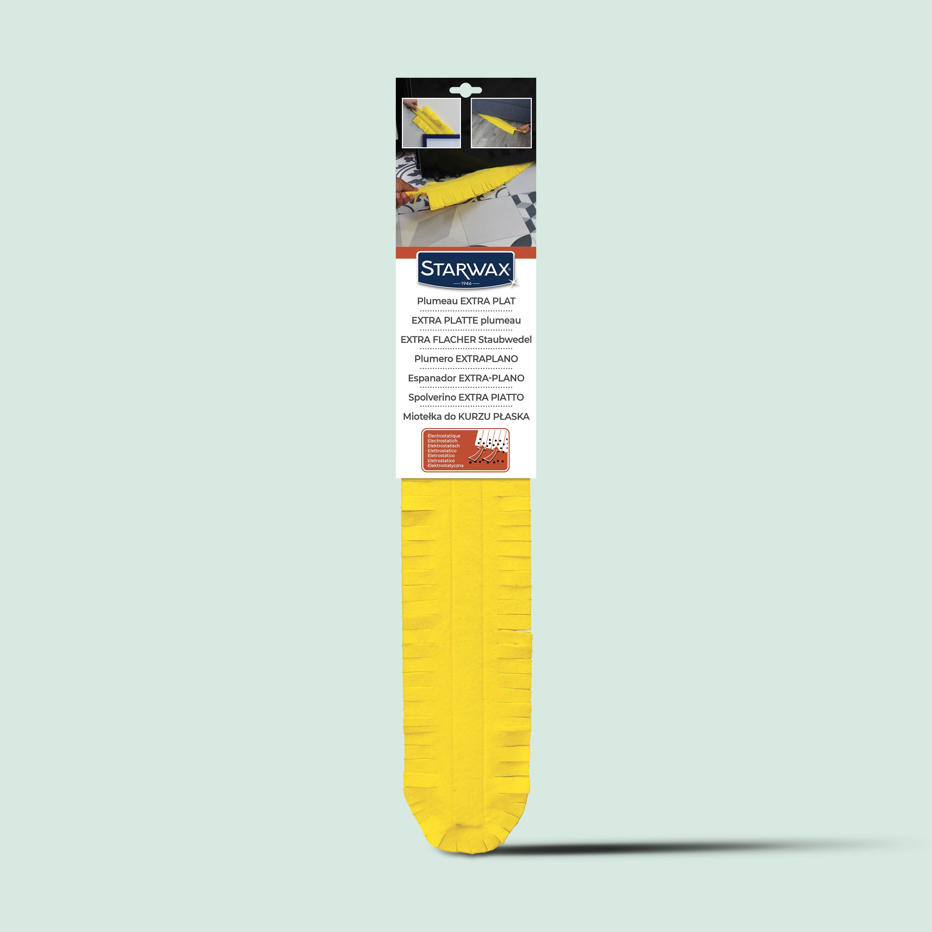 STARWAX - Plumeau extra plat et long dépoussiérant X1