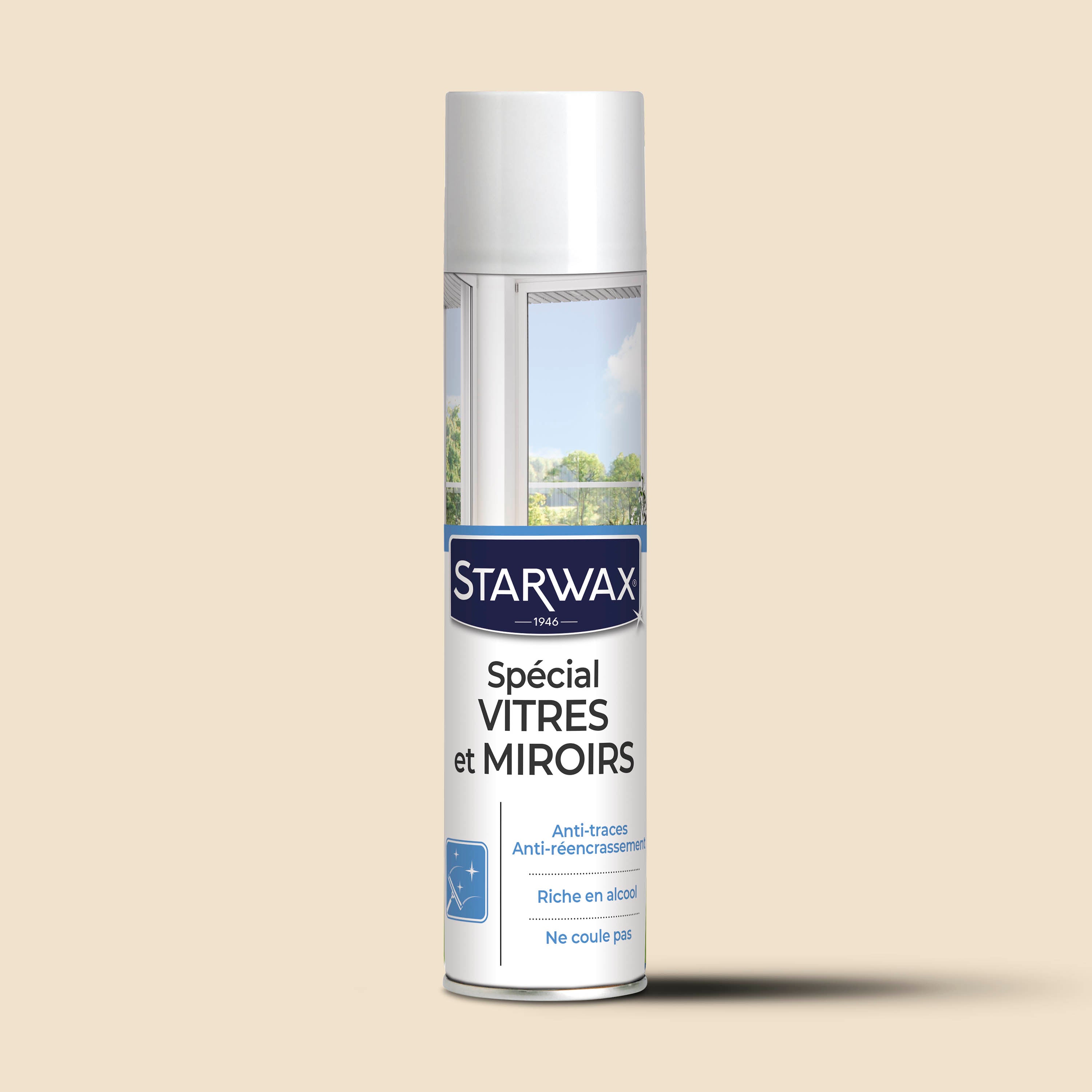 STARWAX - Mousse nettoyante pour vitres et miroirs 400ml
