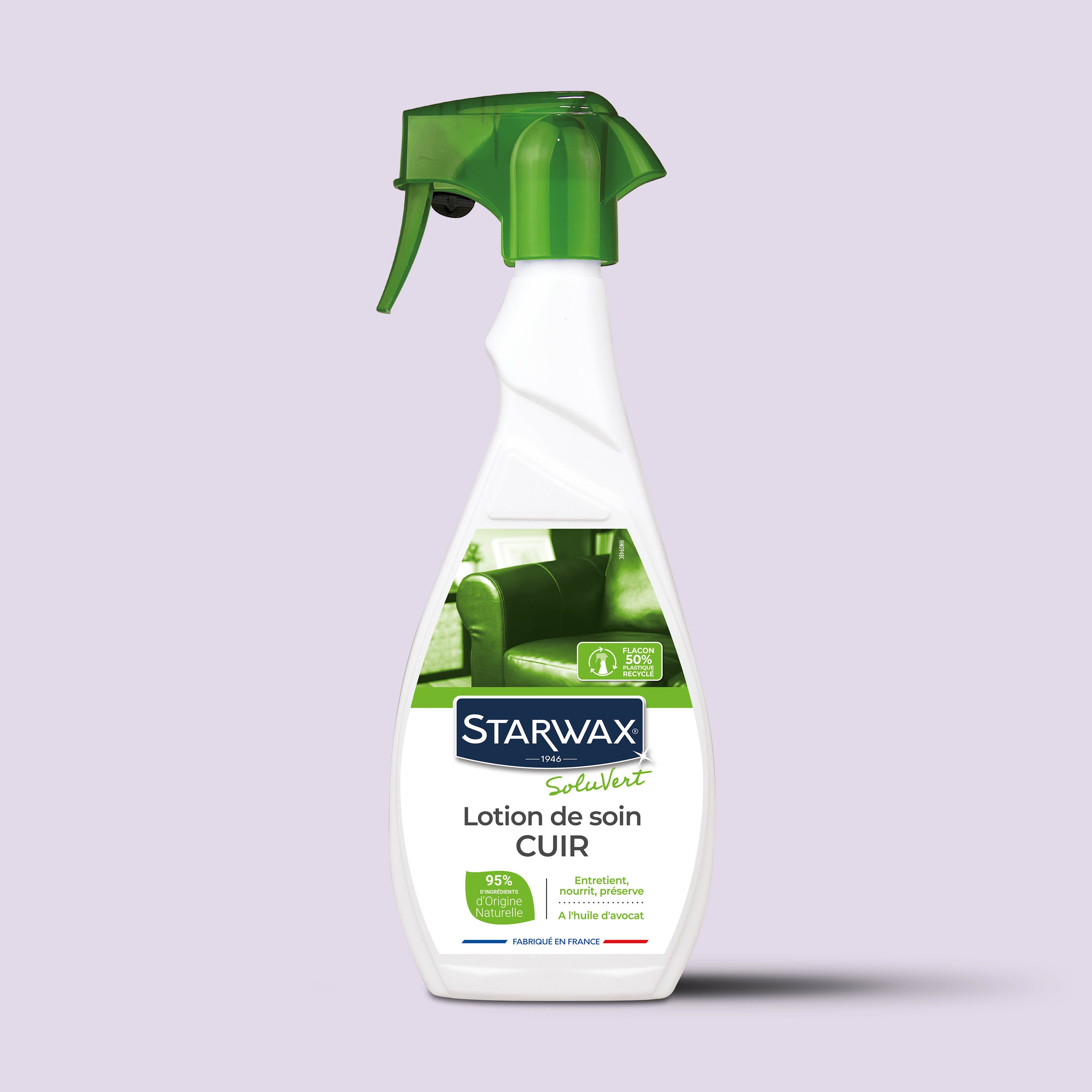 STARWAX SOLUVERT - Lotion de soin pour cuir 500ml