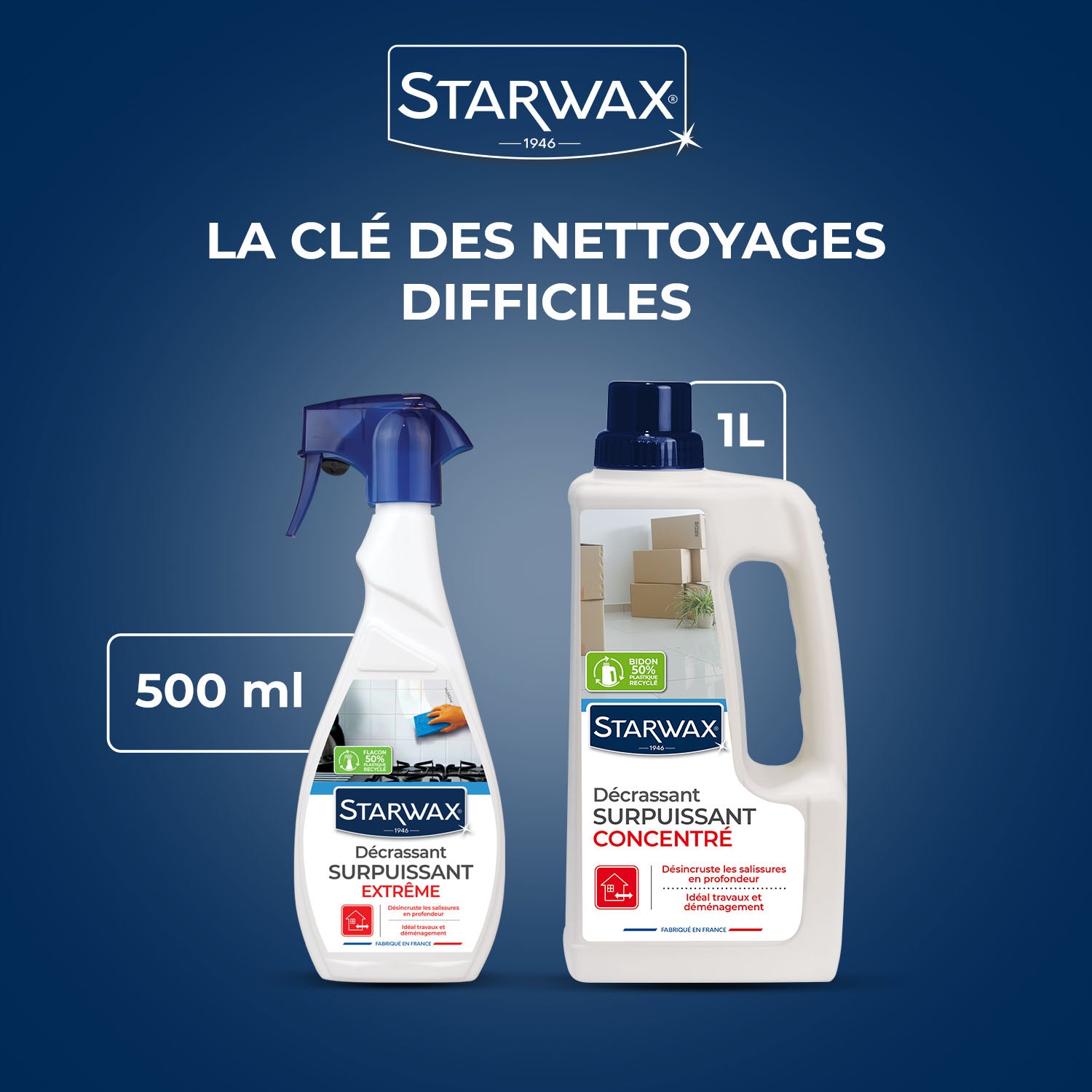 STARWAX - Décrassant surpuissant concentré 1L