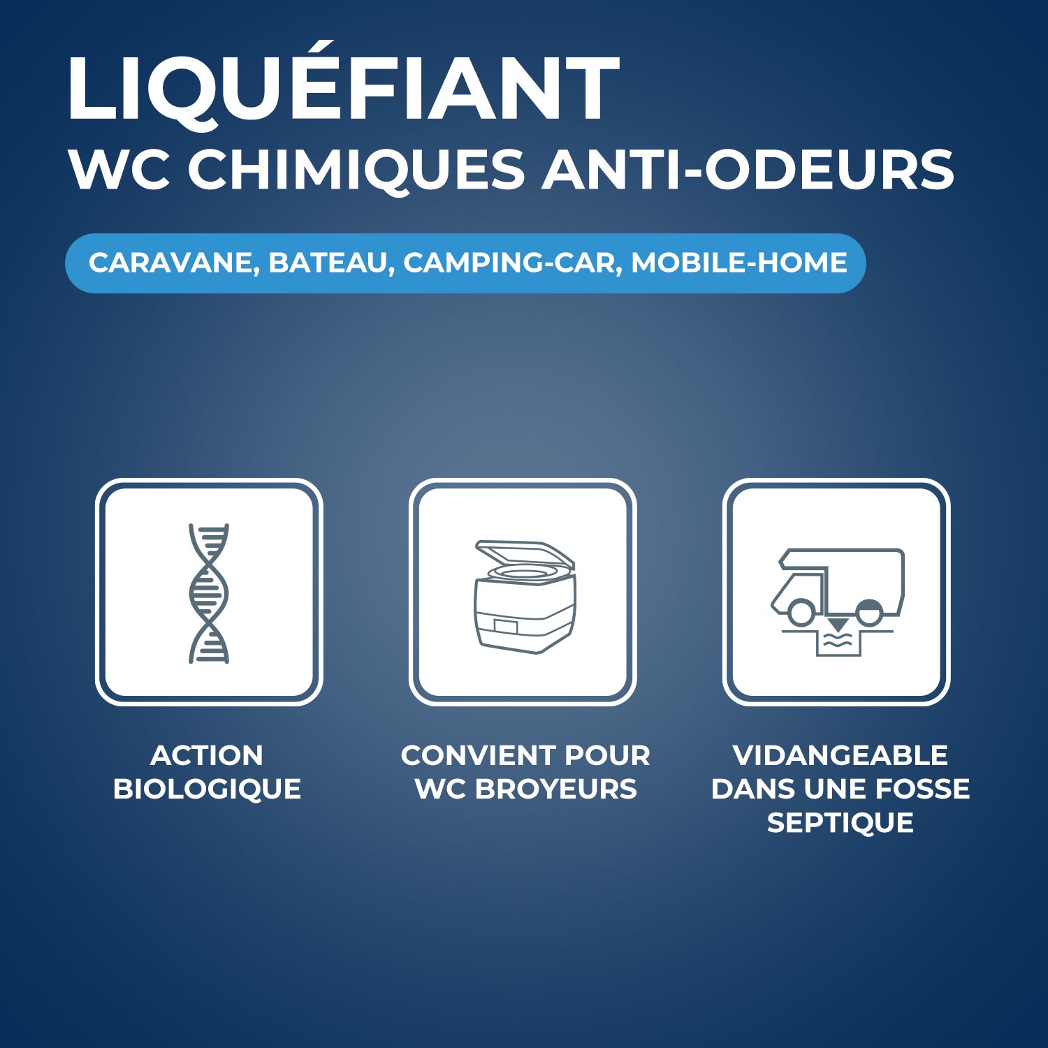 STARWAX - Liquéfiant désodorisant pour WC chimiques
 1L