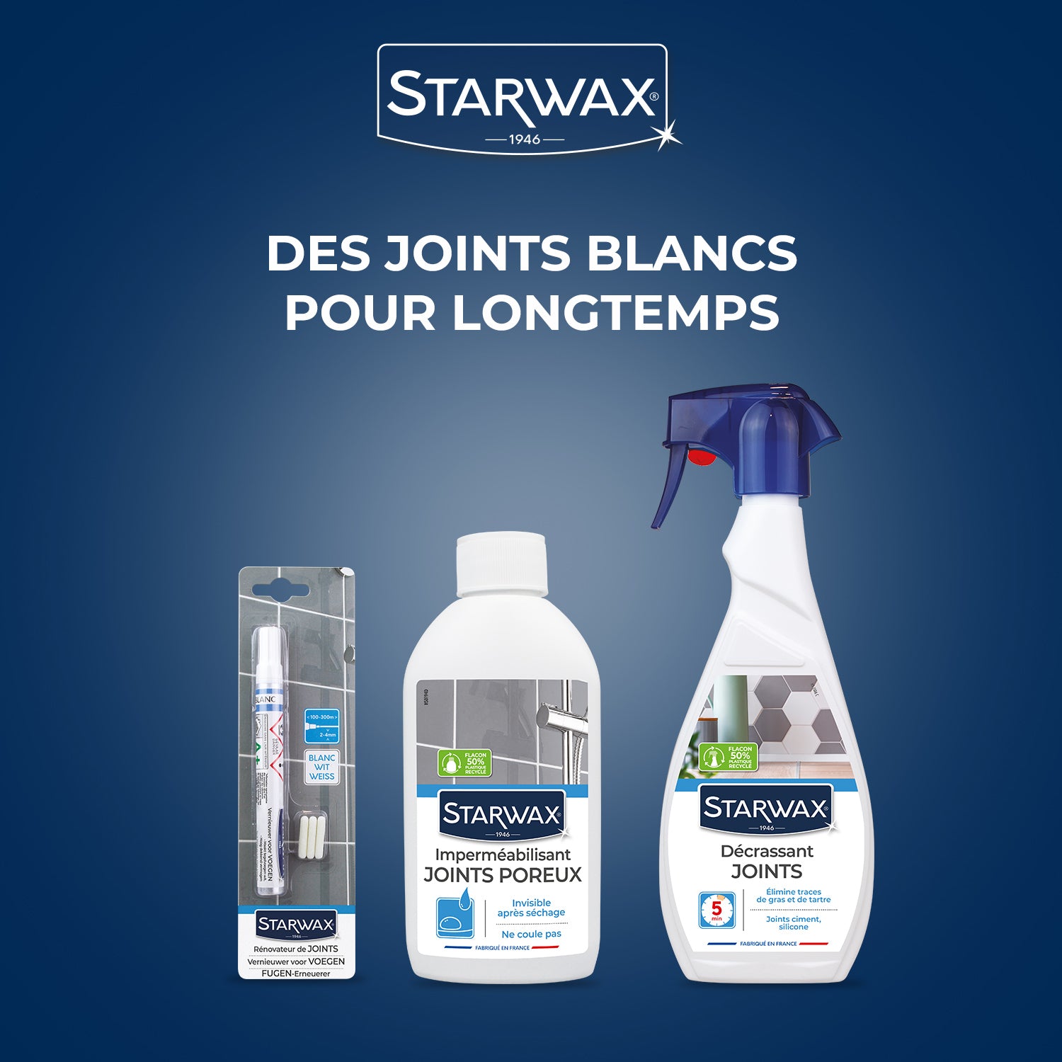 STARWAX - Rénovateur pour joints 9ml