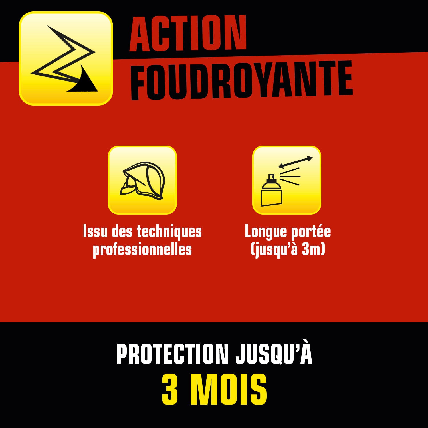 K.PRO - Aérosol foudroyant araignées
 400ml