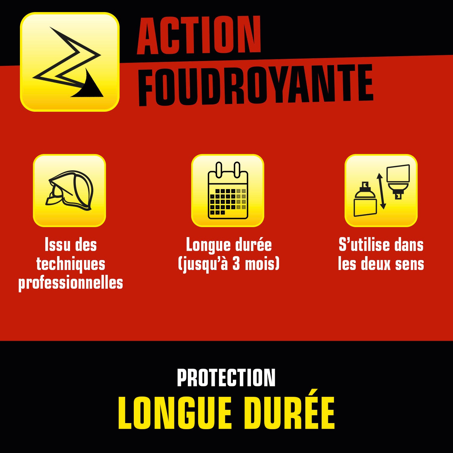 K.PRO - Aérosol foudroyant cafards et blattes
 400ml