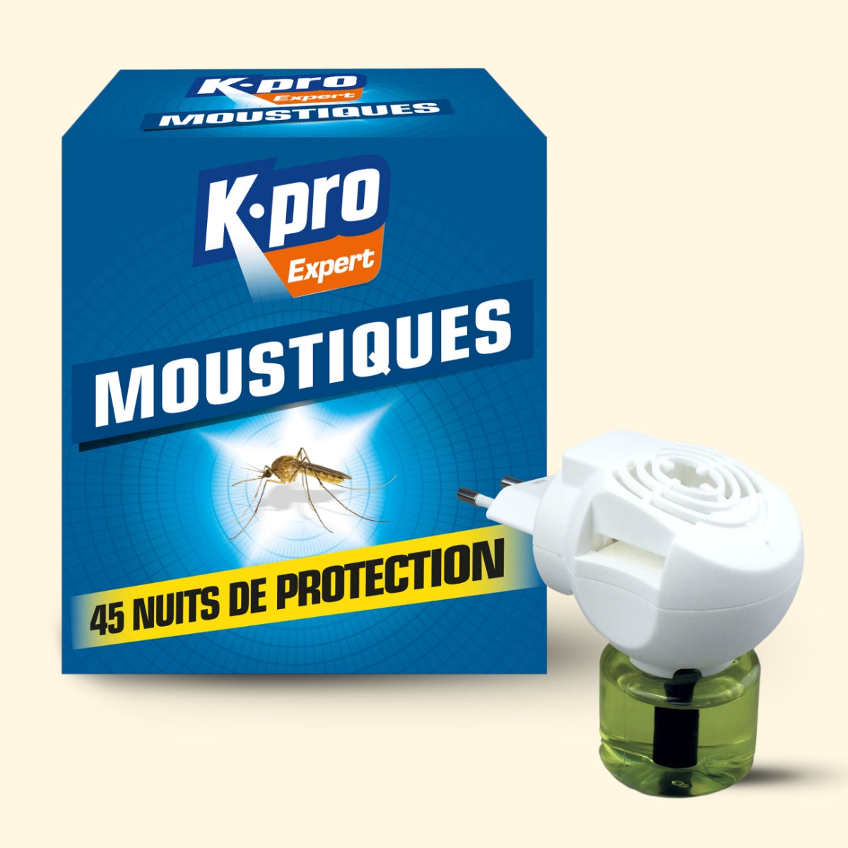 K.PRO - Diffuseur électrique + recharge anti-moustiques 
 X1