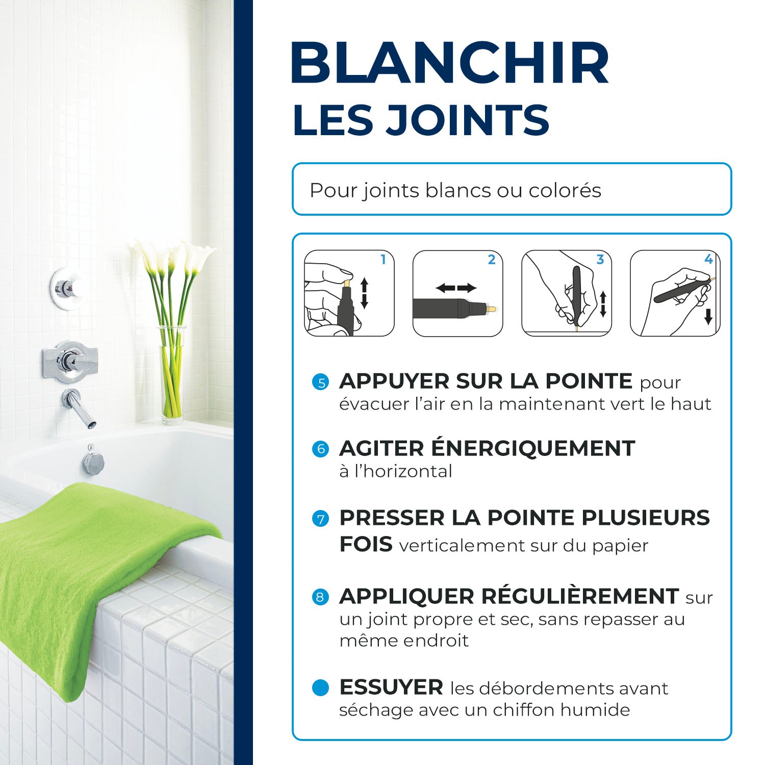 STARWAX - Rénovateur pour joints 9ml