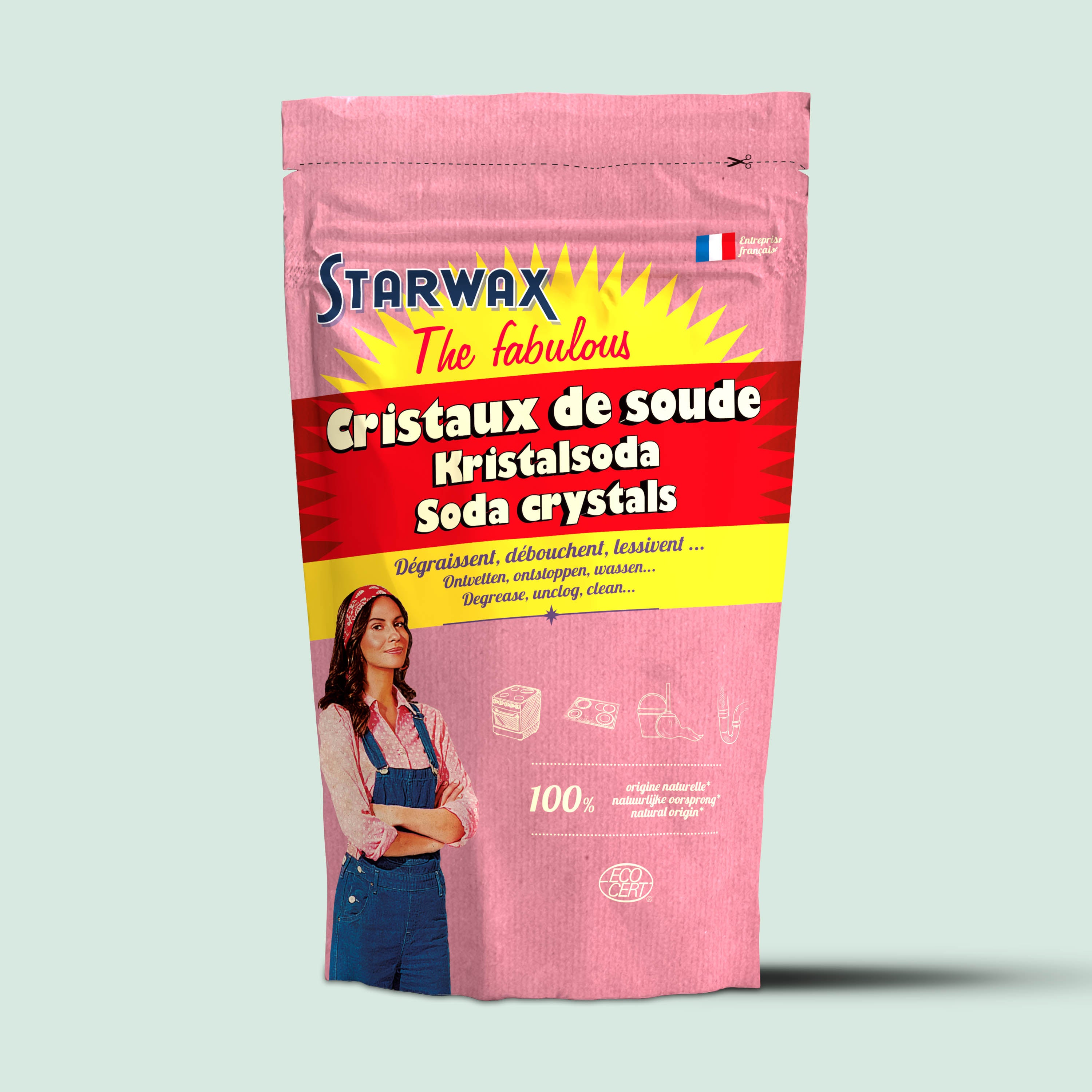 STARWAX FABULOUS - Cristaux de soude 480g