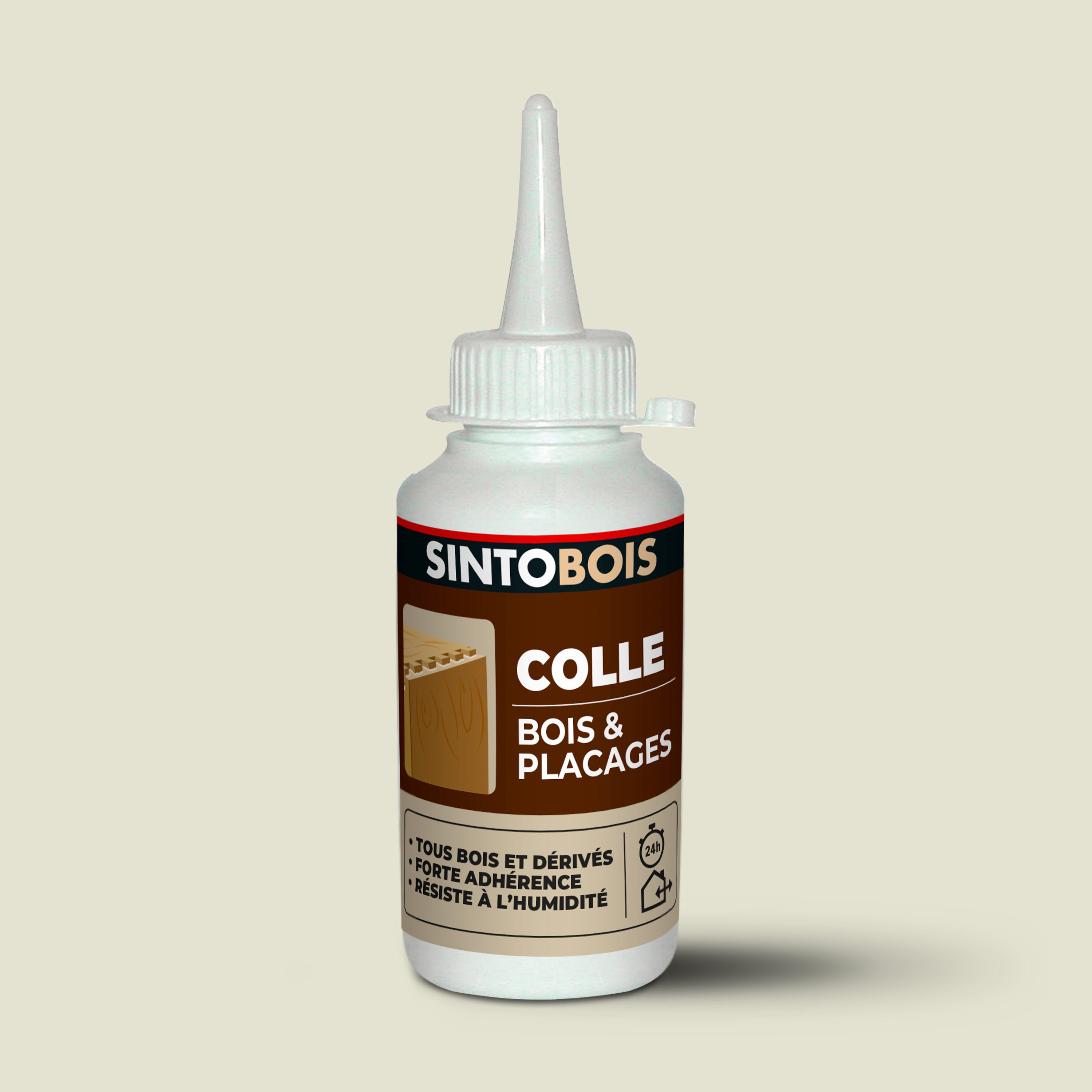SINTO - Colle bois et dérives 100g