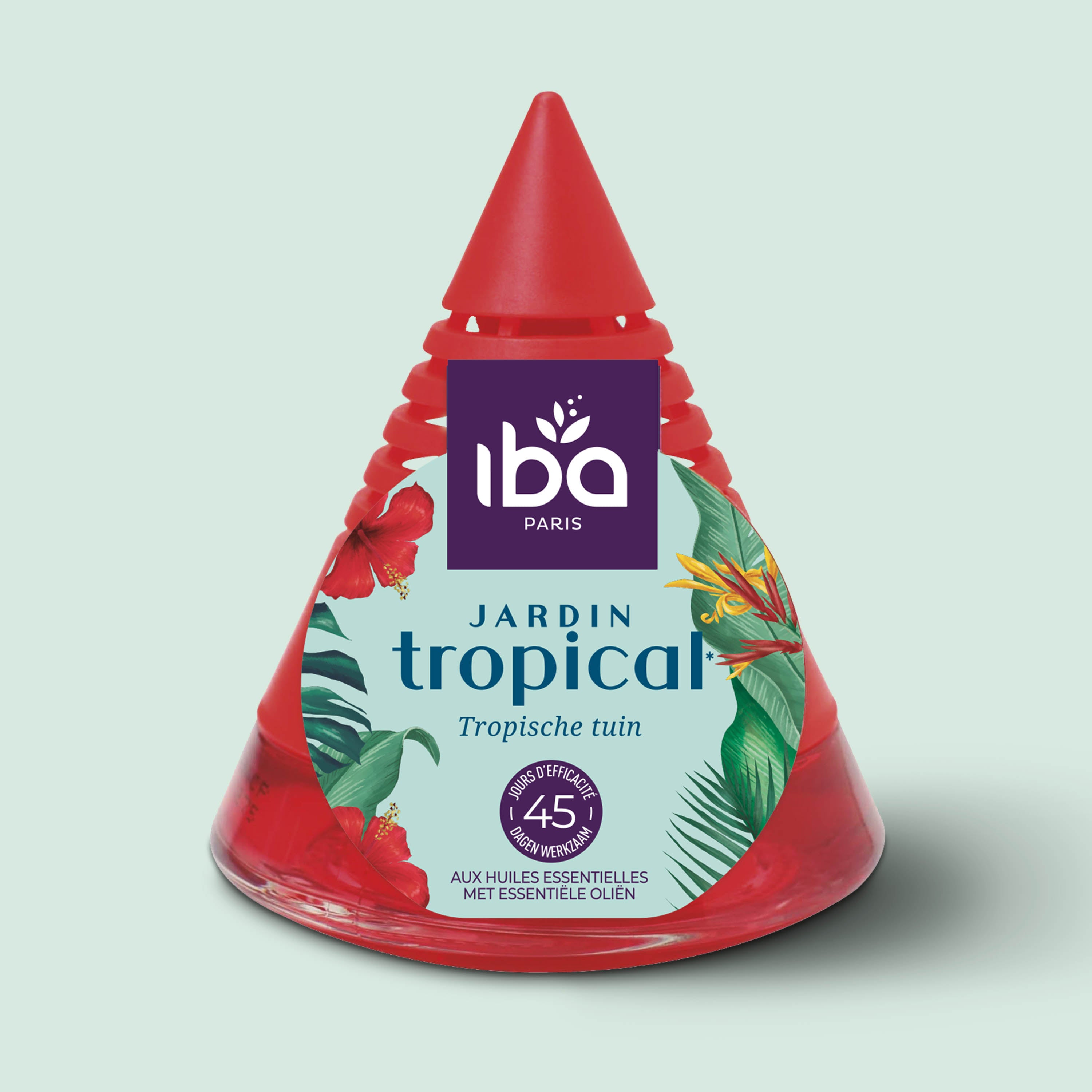 IBA - Pyramide de parfum d'intérieur Jardin Tropical 75ml Jardin tropical